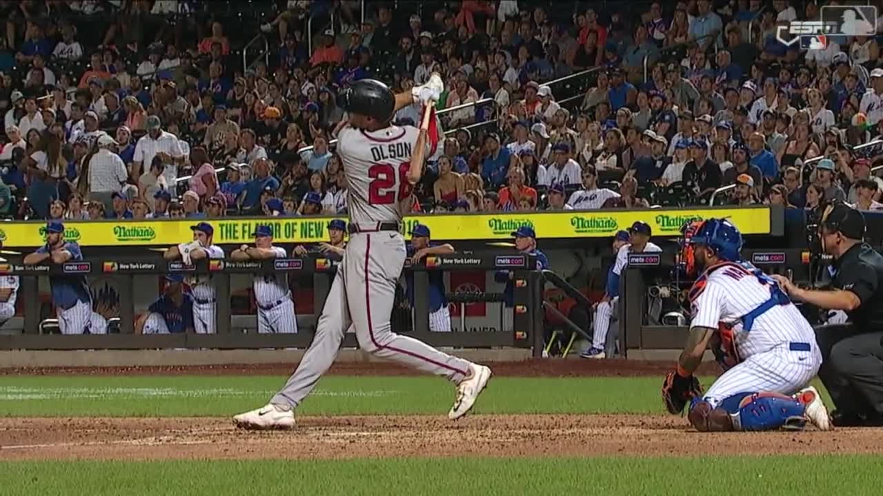 Matt Olson is now tied for the most home runs in the majors this season 🎉  🎥: @braves