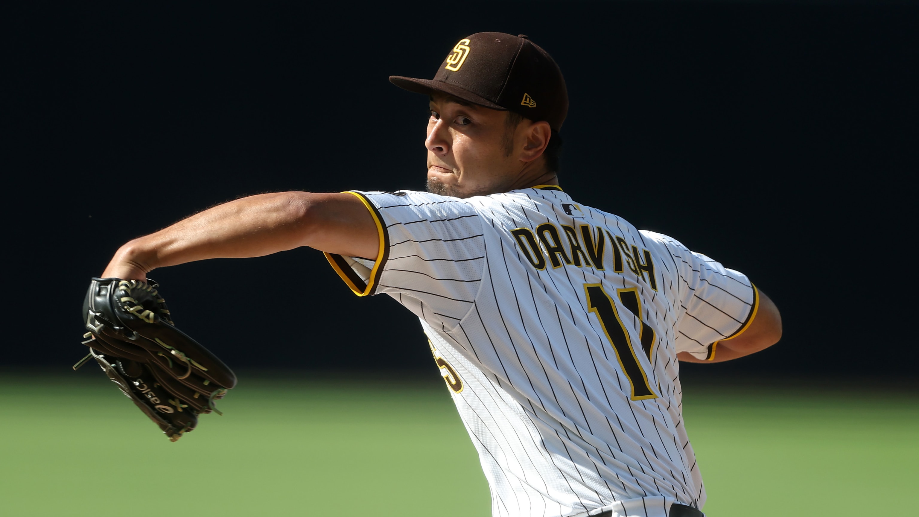 Yu Darvish poncha a Trea Turner