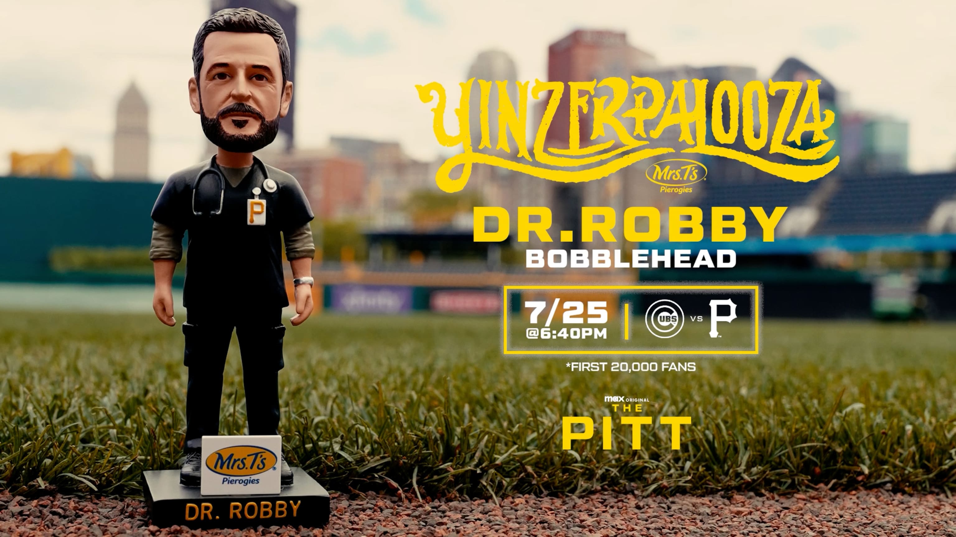 Yinzerpalooza Bobblehead | Pittsburgh Pirates