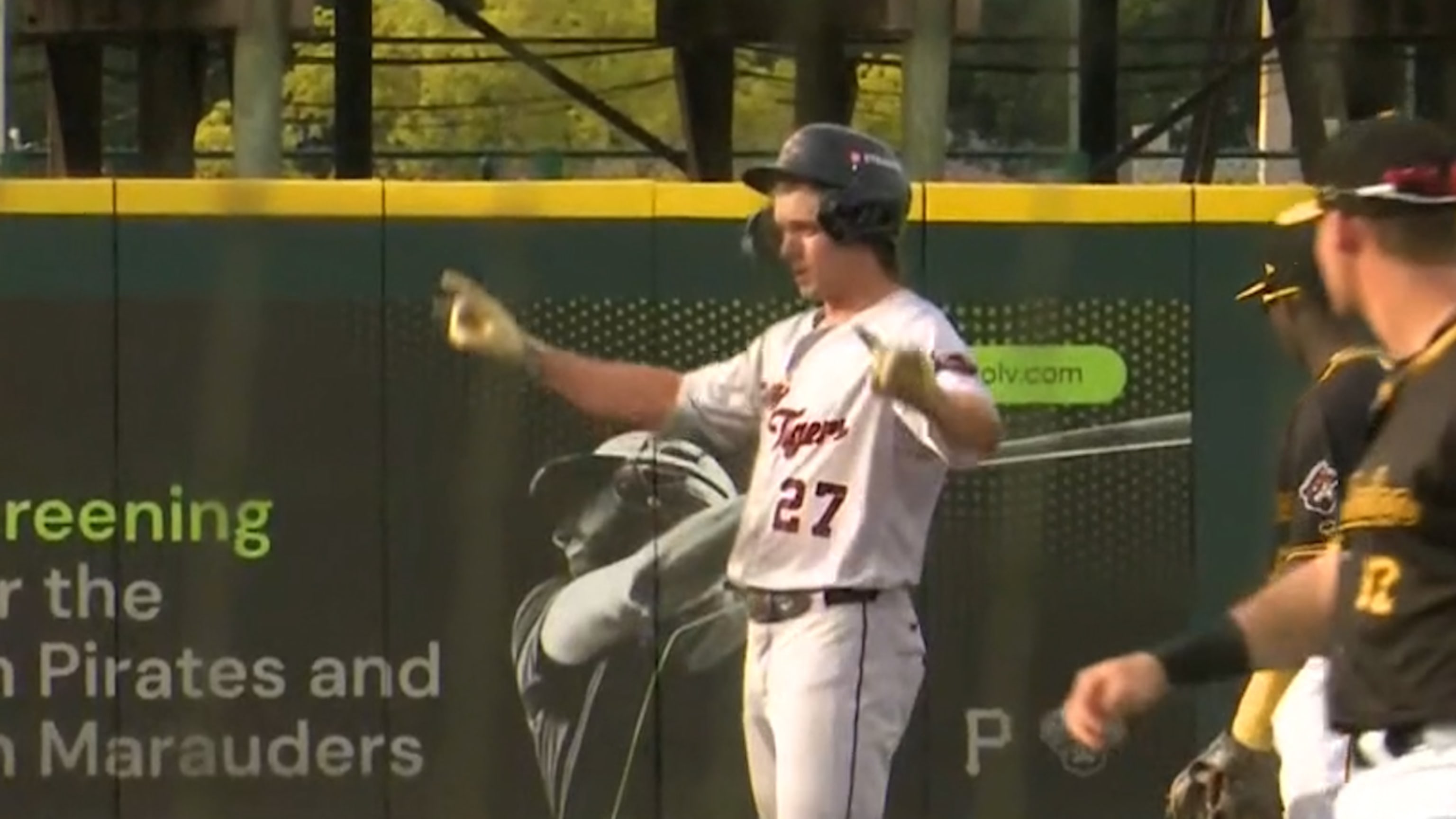 Bryce Rainer collects three hits in one game