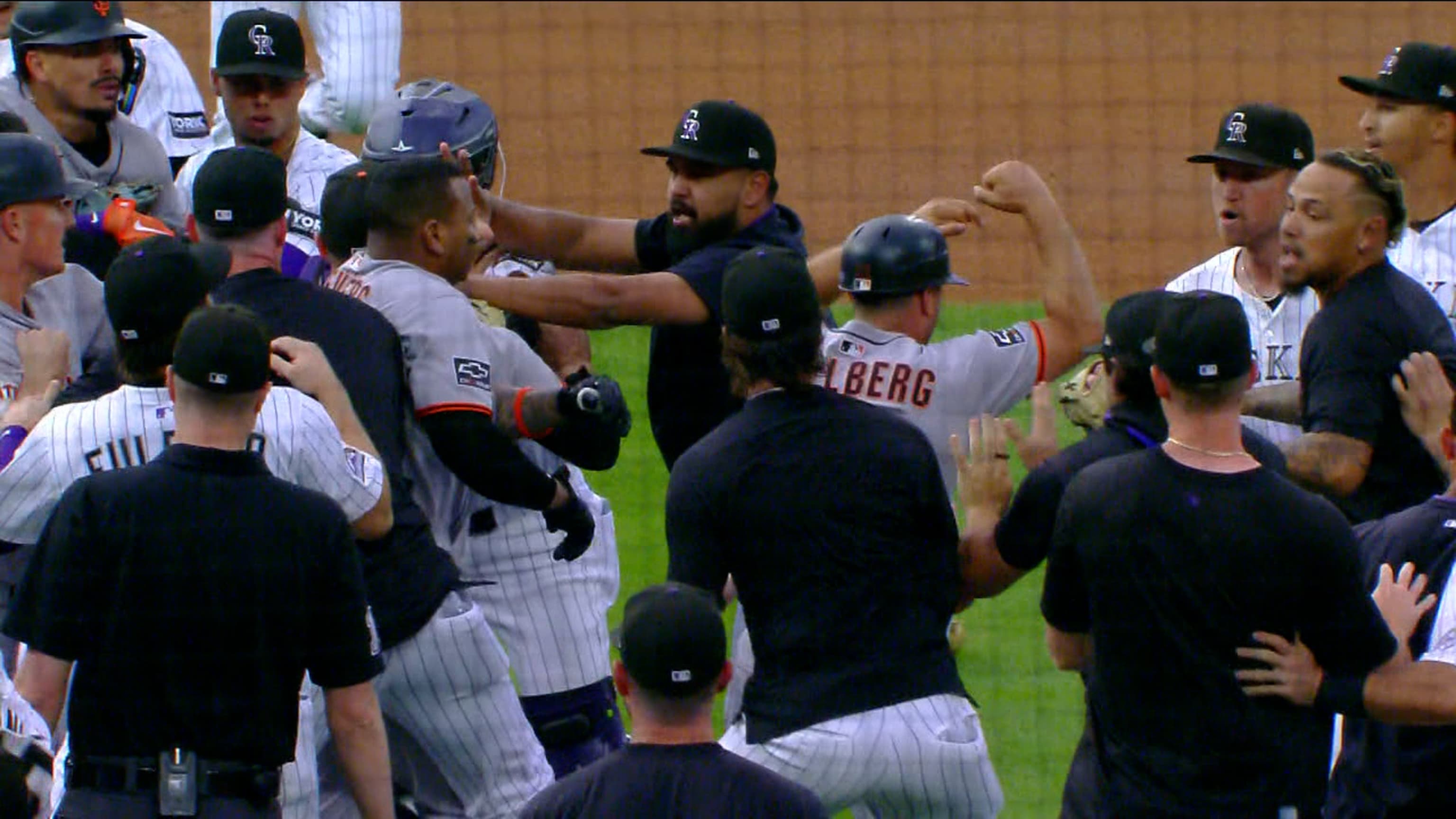 ラファエル・デバースの本塁打からジャイアンツとロッキーズの試合で