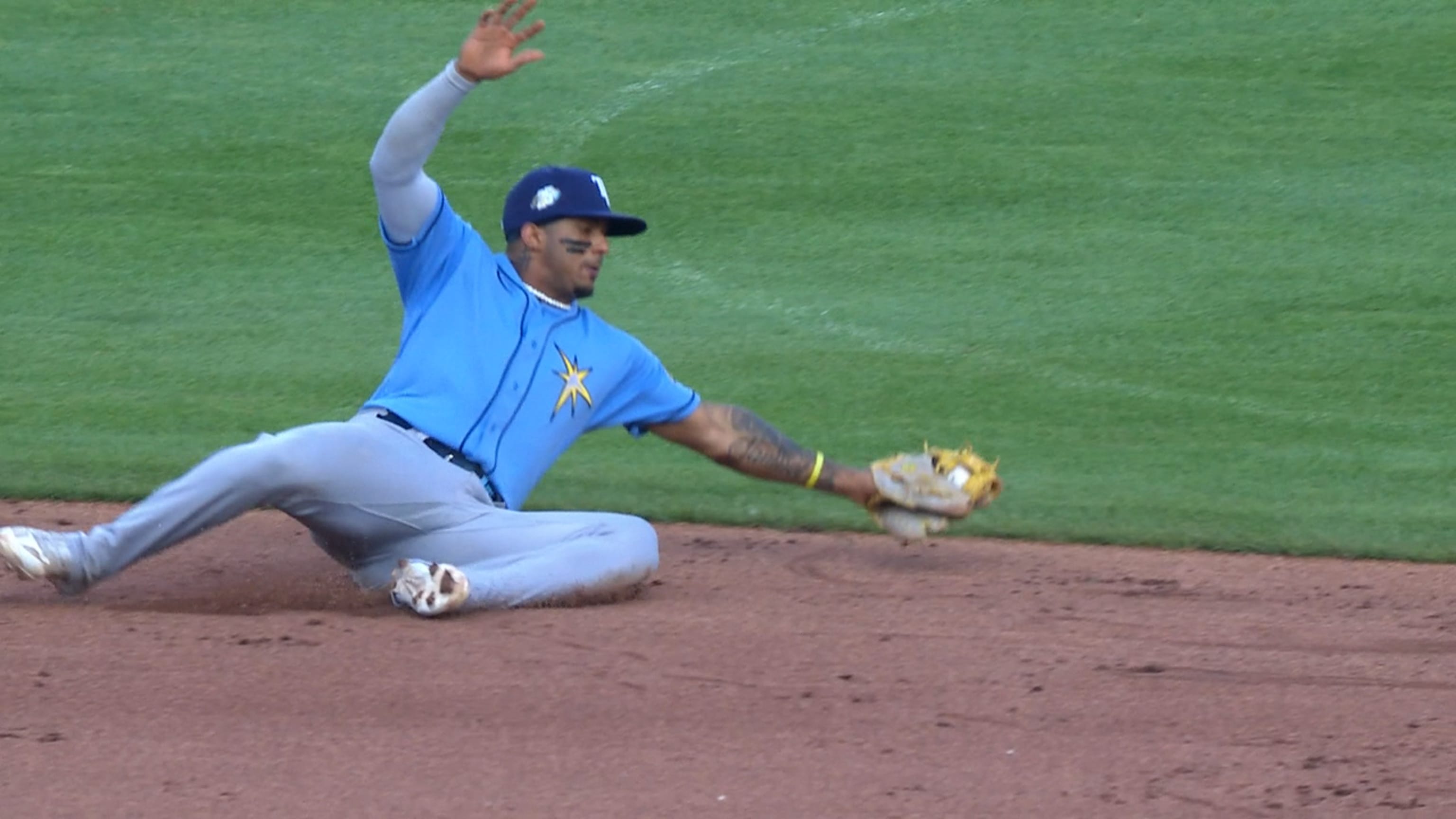 Tampa Bay Rays pitchers Shawn Armstrong, left, weaing a t-shirt to