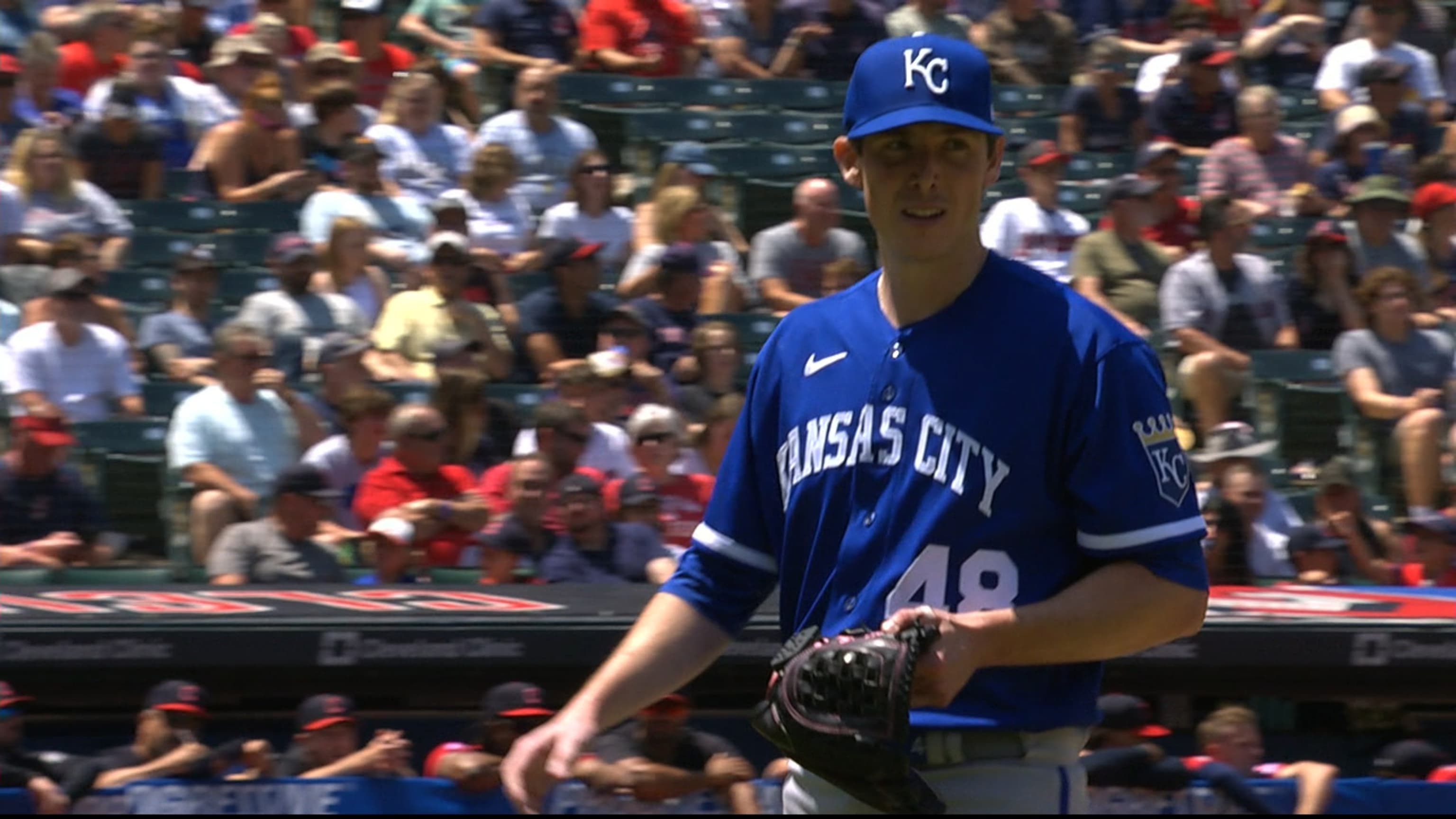 Yarbrough returns, pitches Royals past Guardians, 4-1 to snap 6