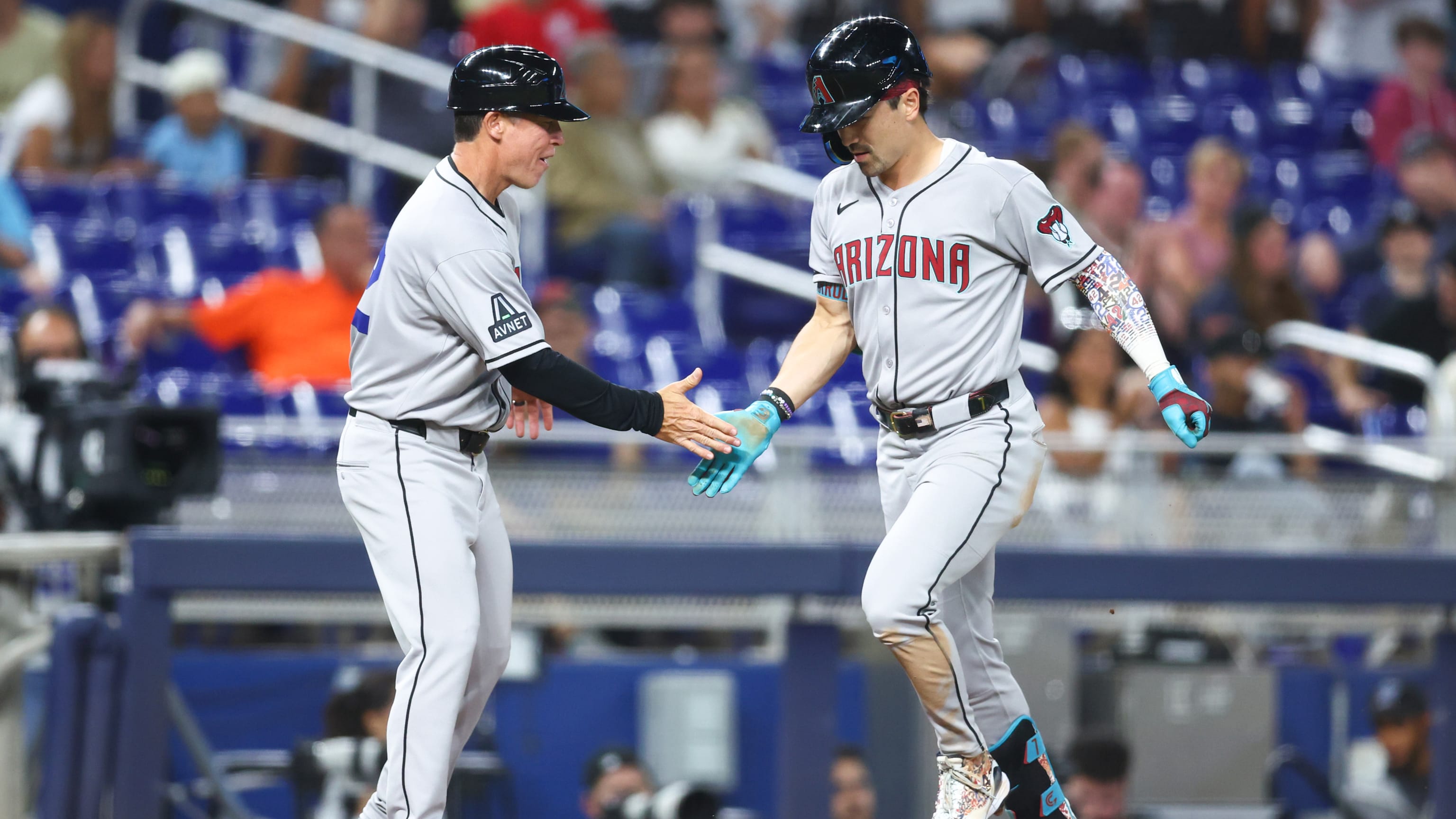 Corbin Carroll pega grand slam 