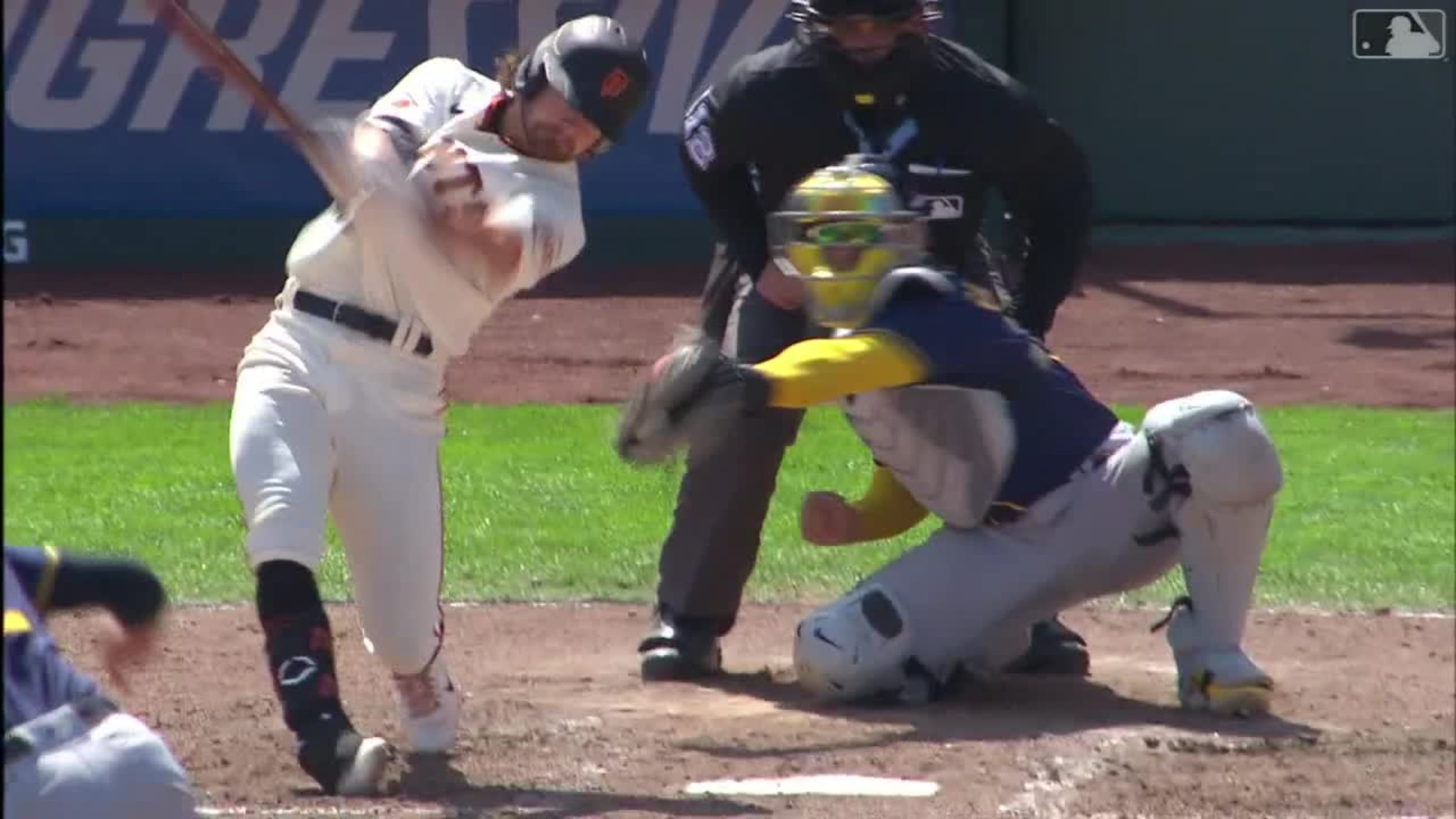 Willy Adames with his 100th Career HR after a season-high 4 RBI game, where  the Milwaukee Brewers defeated the SF Giants 7-3. : r/Brewers