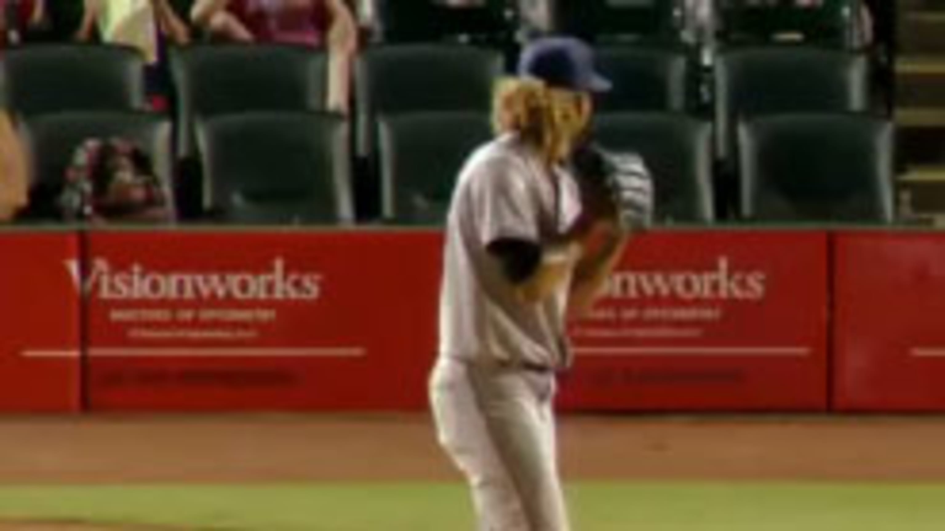 First strikeout for Ryne Nelson in a #Dbacks uniform., By Arizona  Diamondbacks