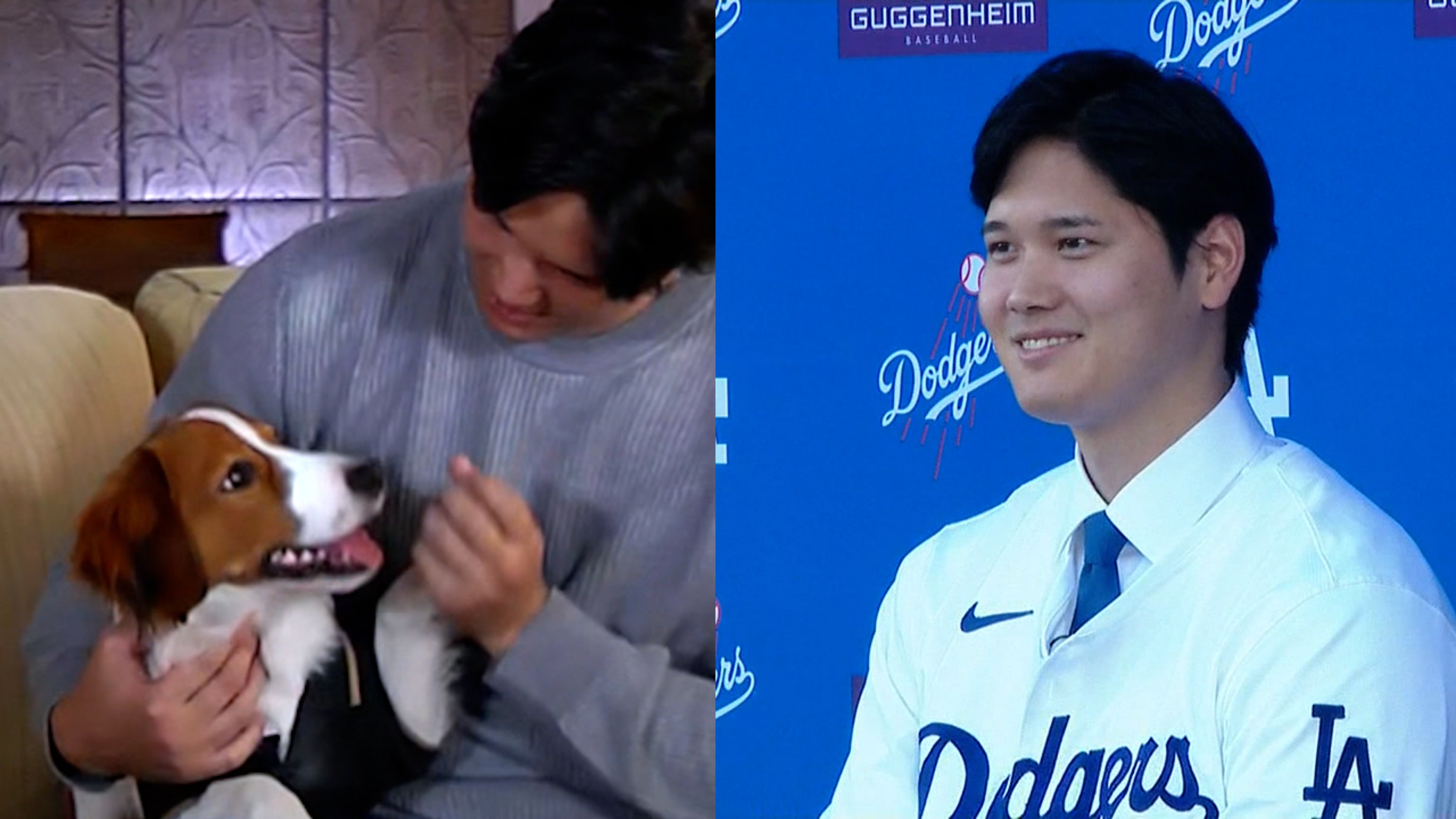 Ohtani revela nombre de su perro