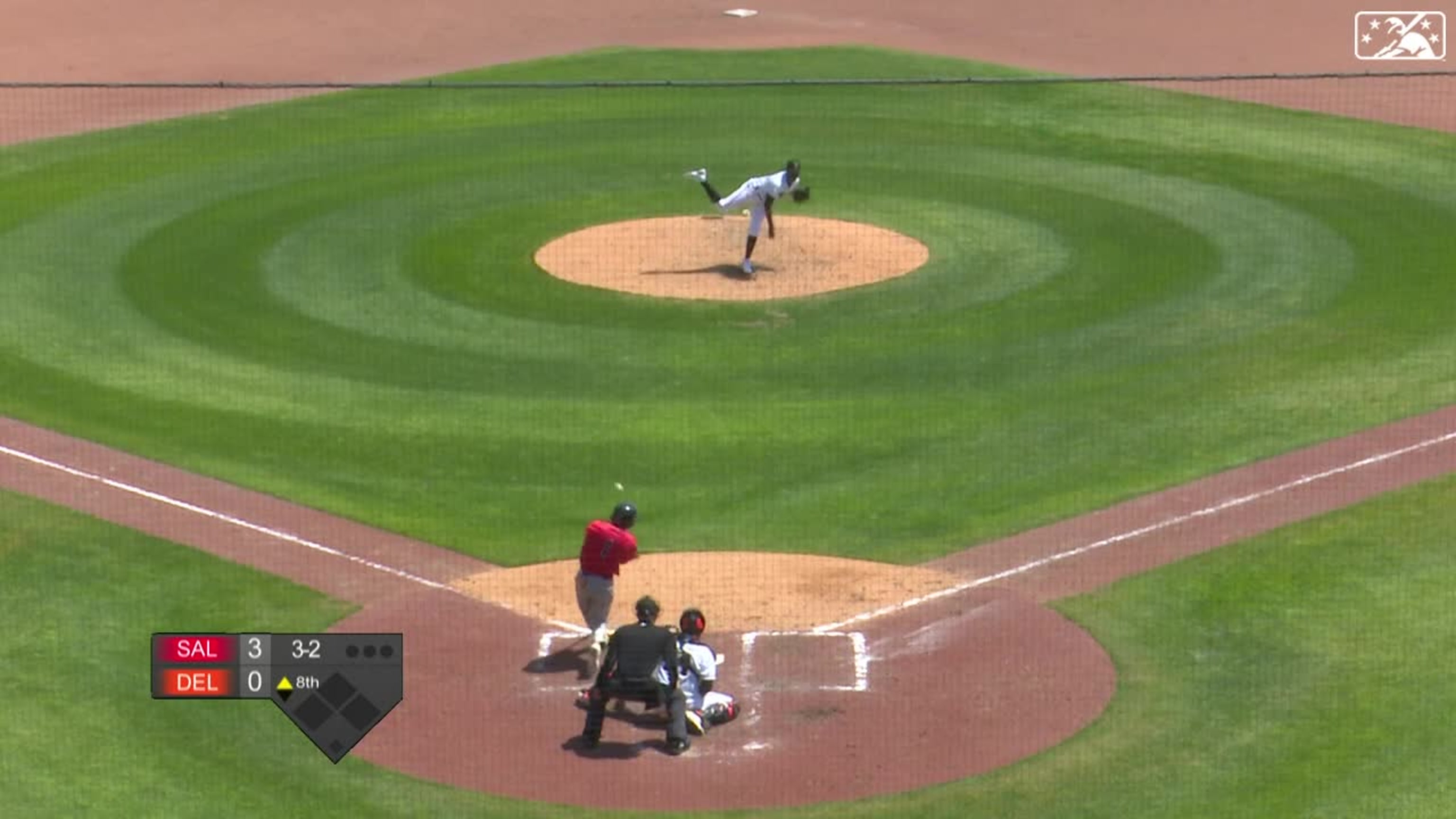 Miguel Bleis' solo home run