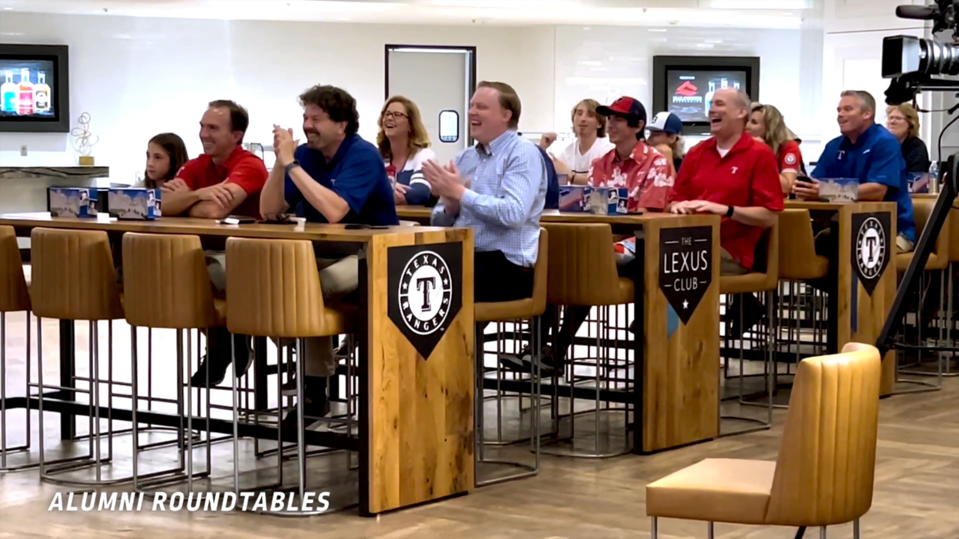 Lexus Club at Globe Life Field. food offerings tour. 