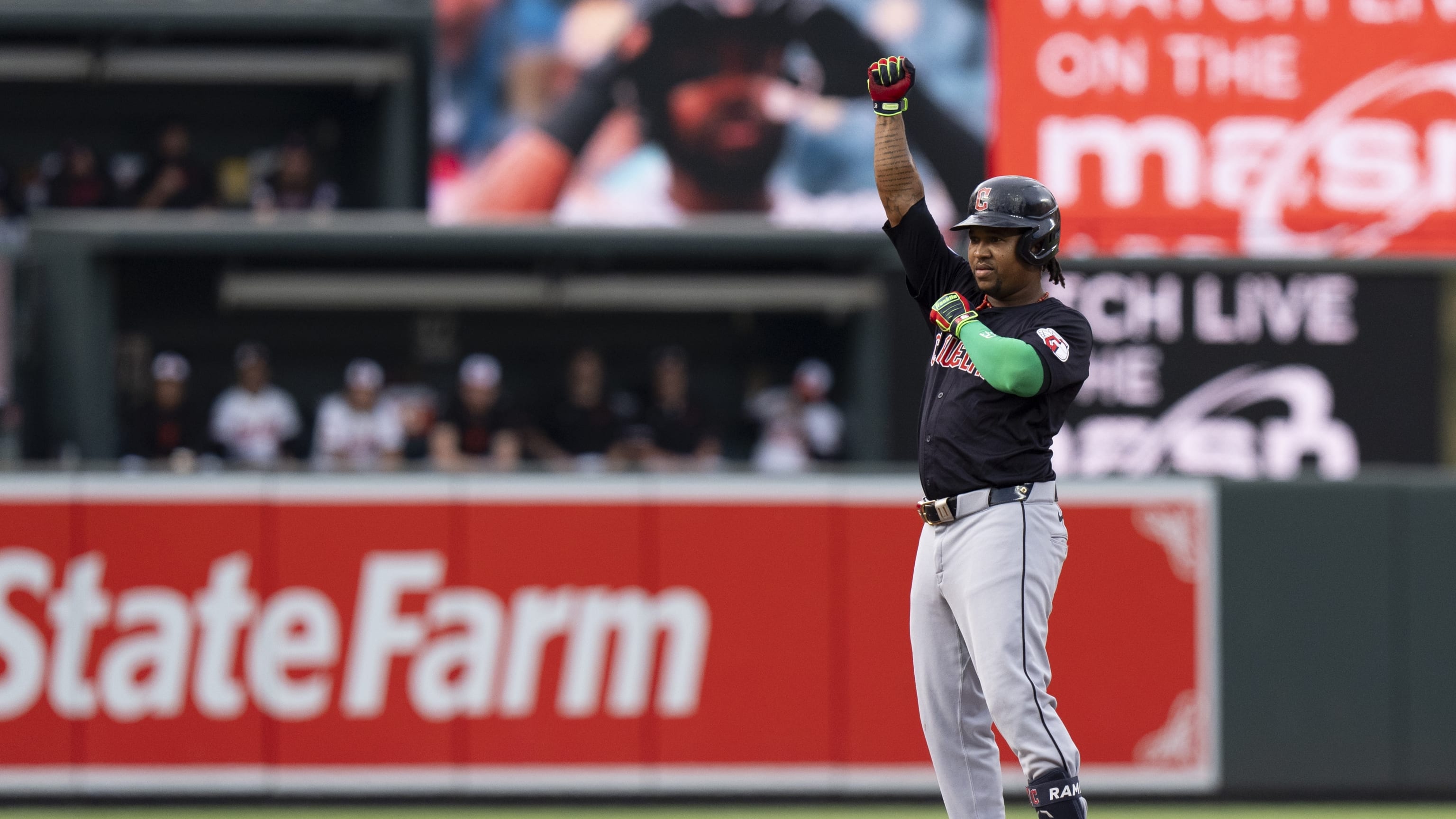 José Ramírez pega doble de 116.6 mph