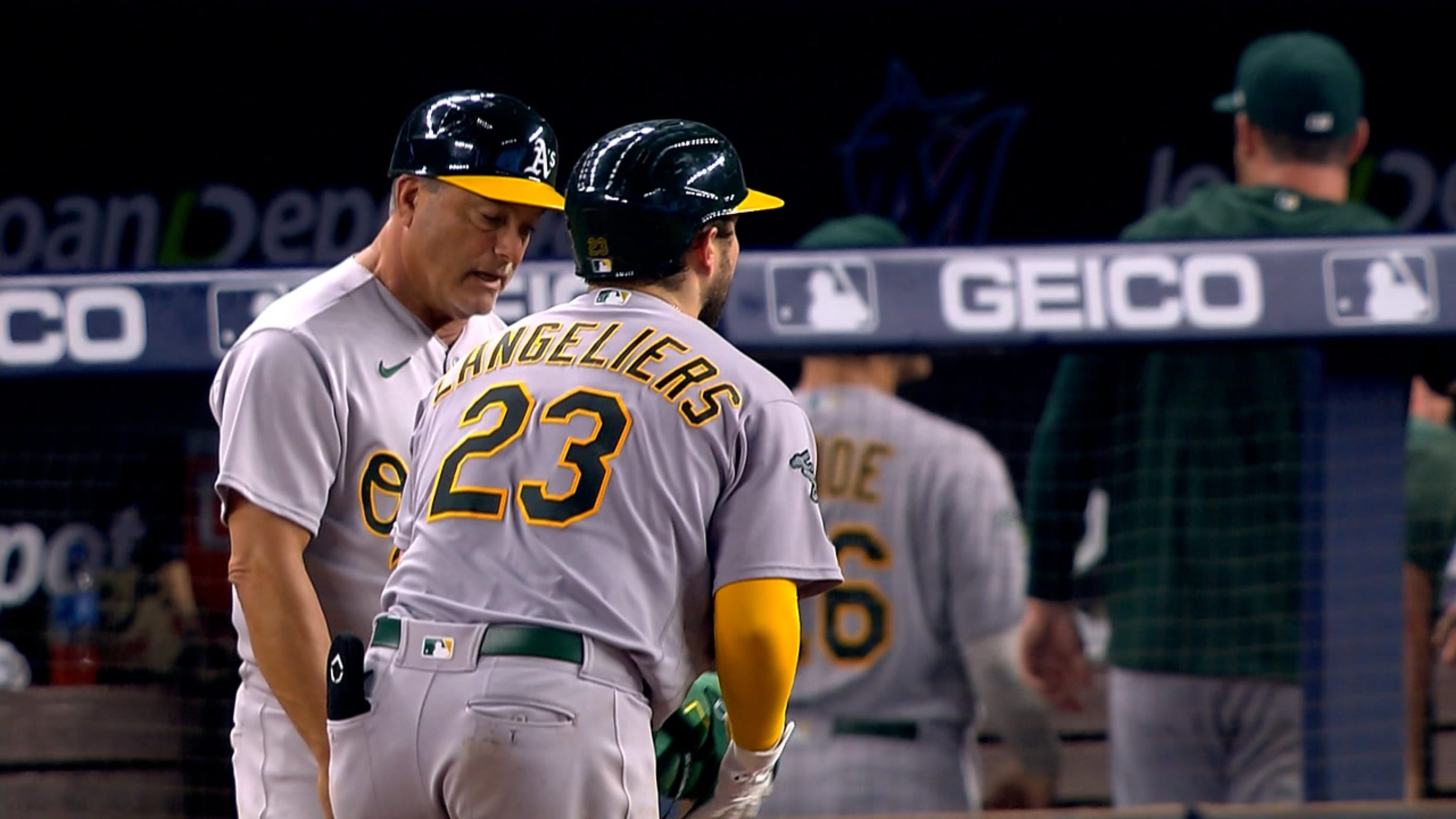 Shea Langeliers' 3-run double sends MLB-worst A's past MLB-best