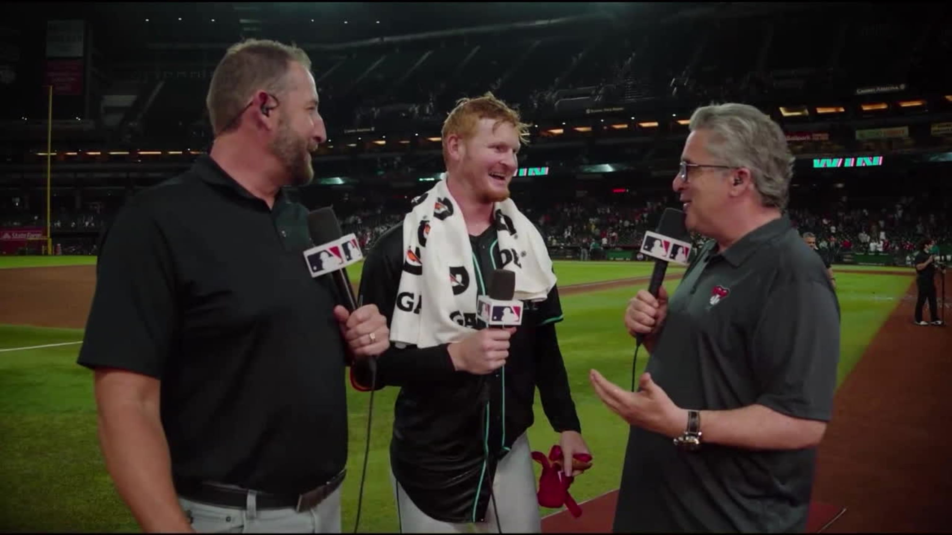 Pavin Smith discusses 4-2 walk-off win vs. Giants