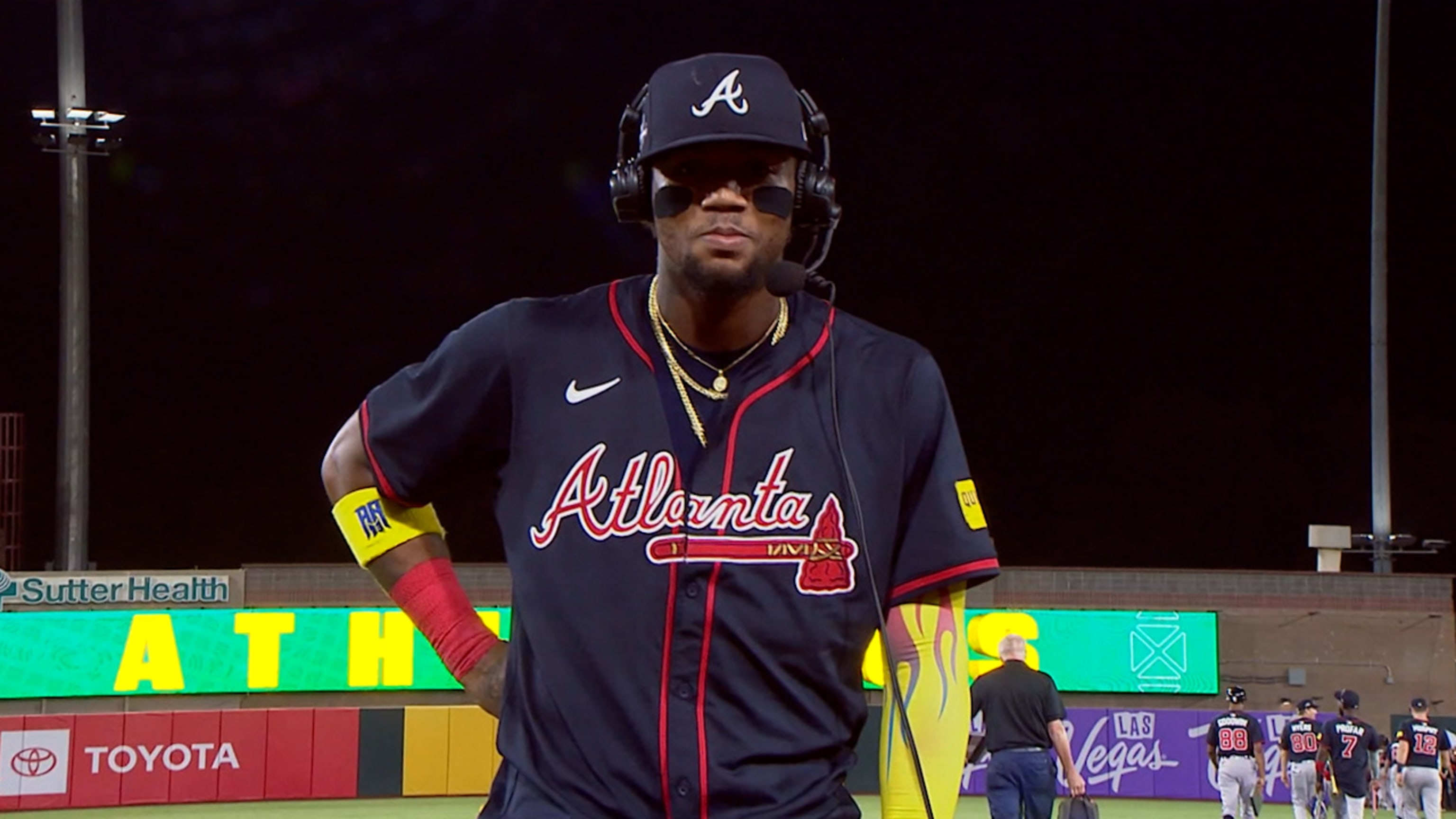 Ronald Acuña Jr. on his homers, home run derby in win