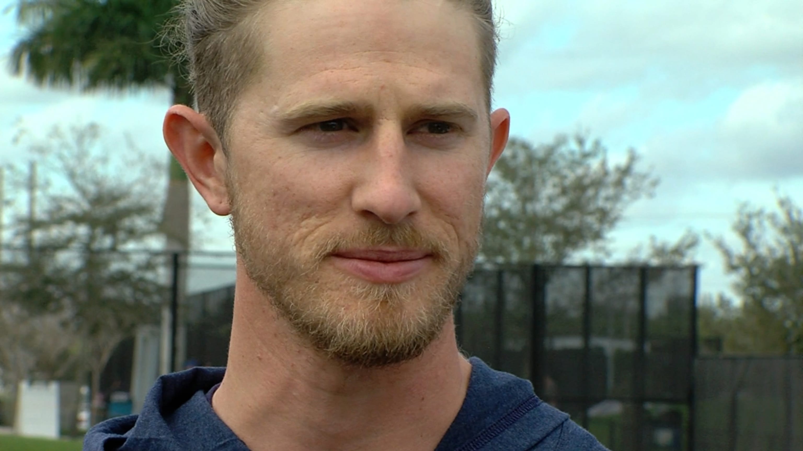 Josh Hader on first day of camp with the Astros