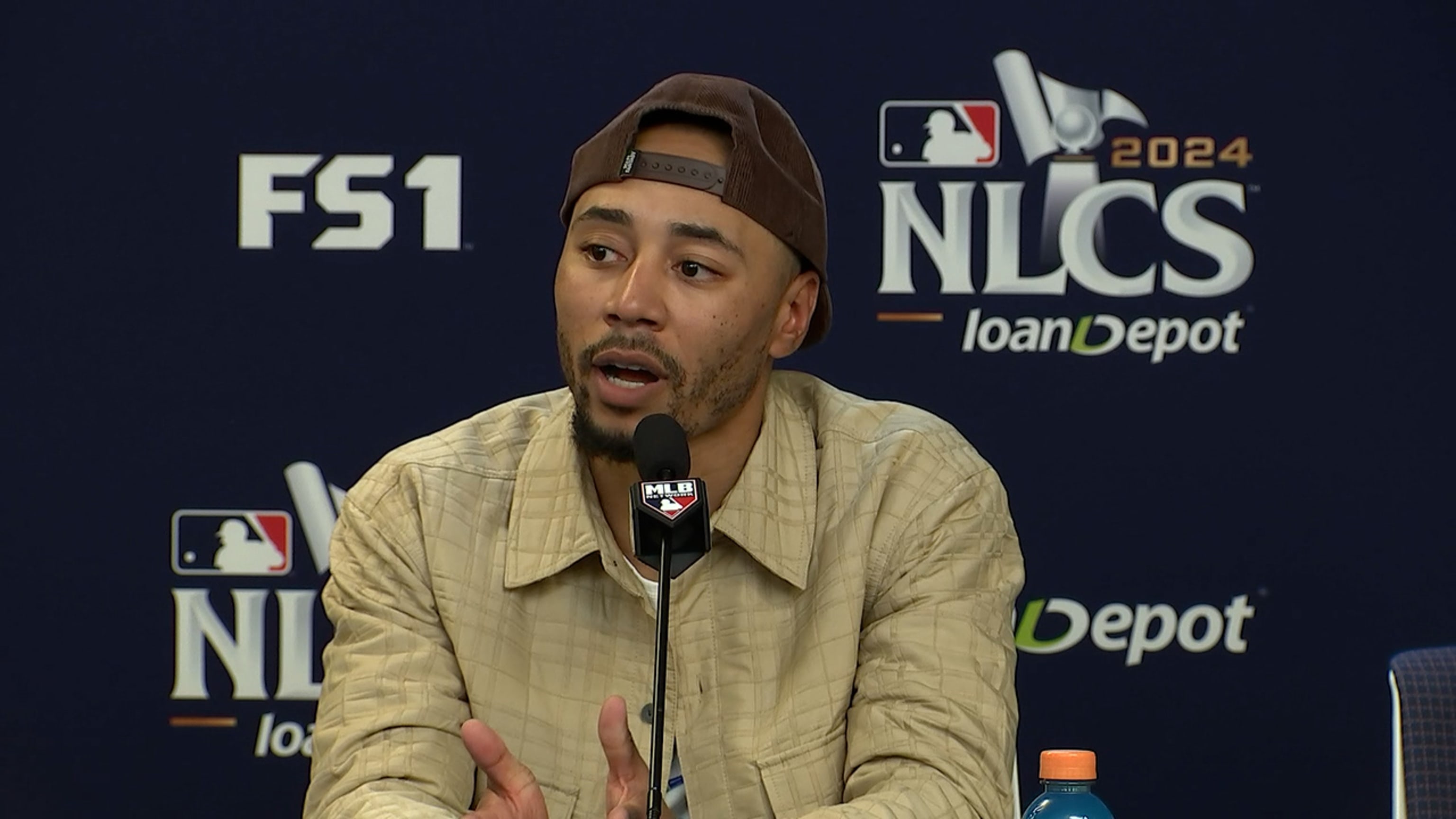 Mookie Betts discusses Dodgers' NLCS Game 4 win