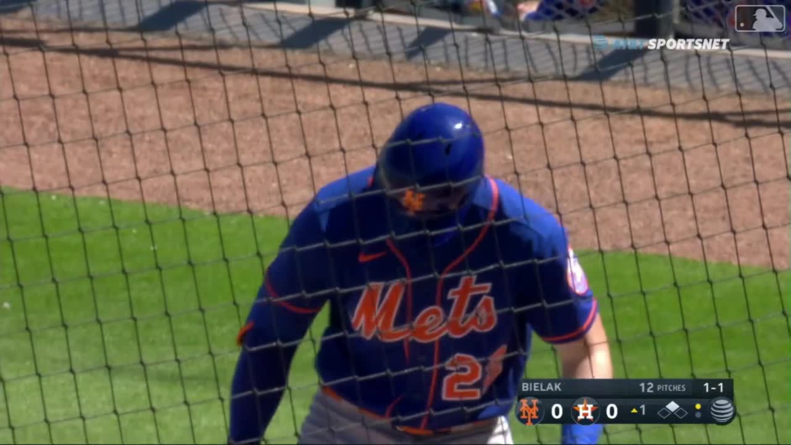 El jonrón de dos carreras de Brett Baty