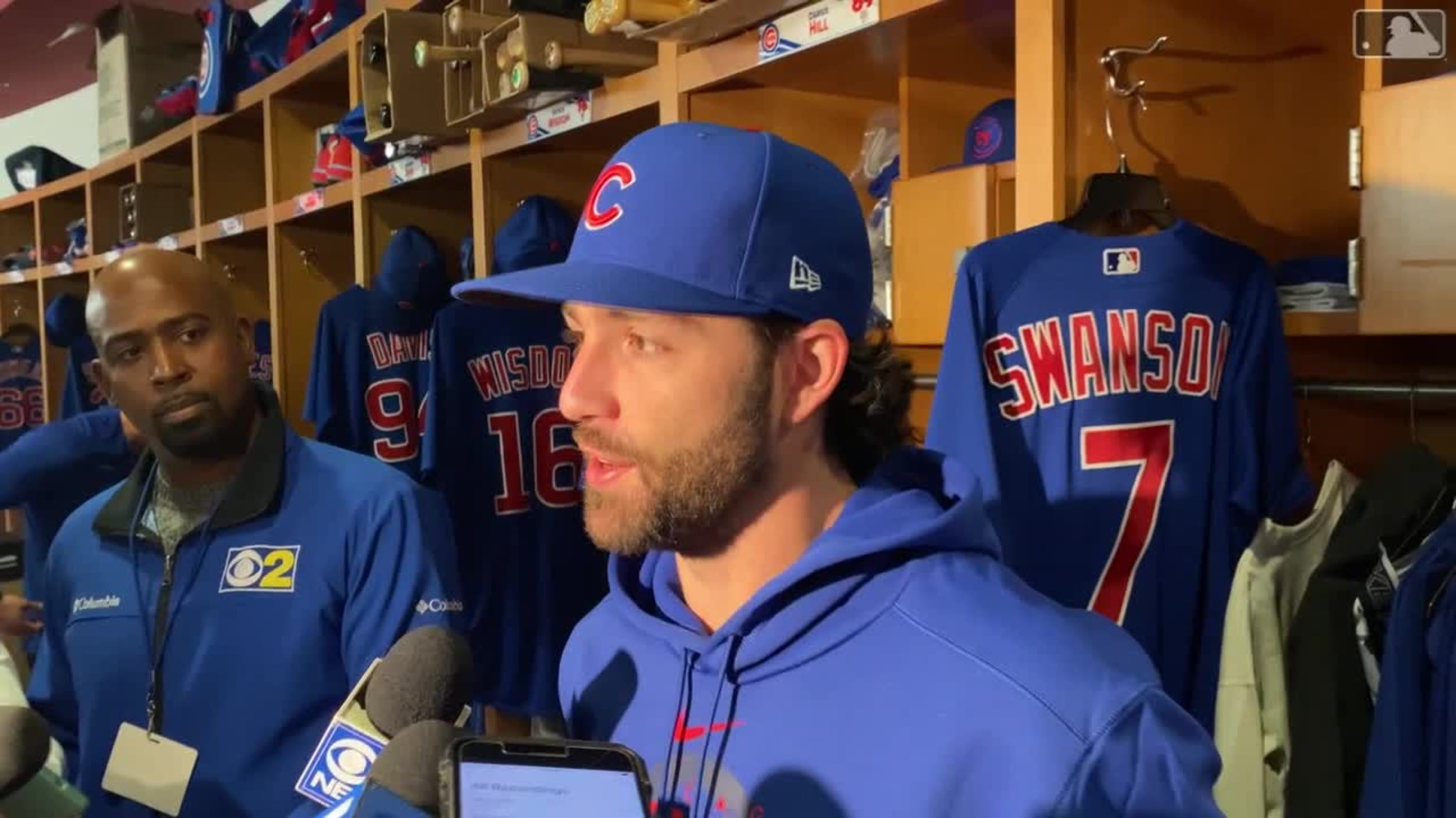 Swanson on first spring with Cubs