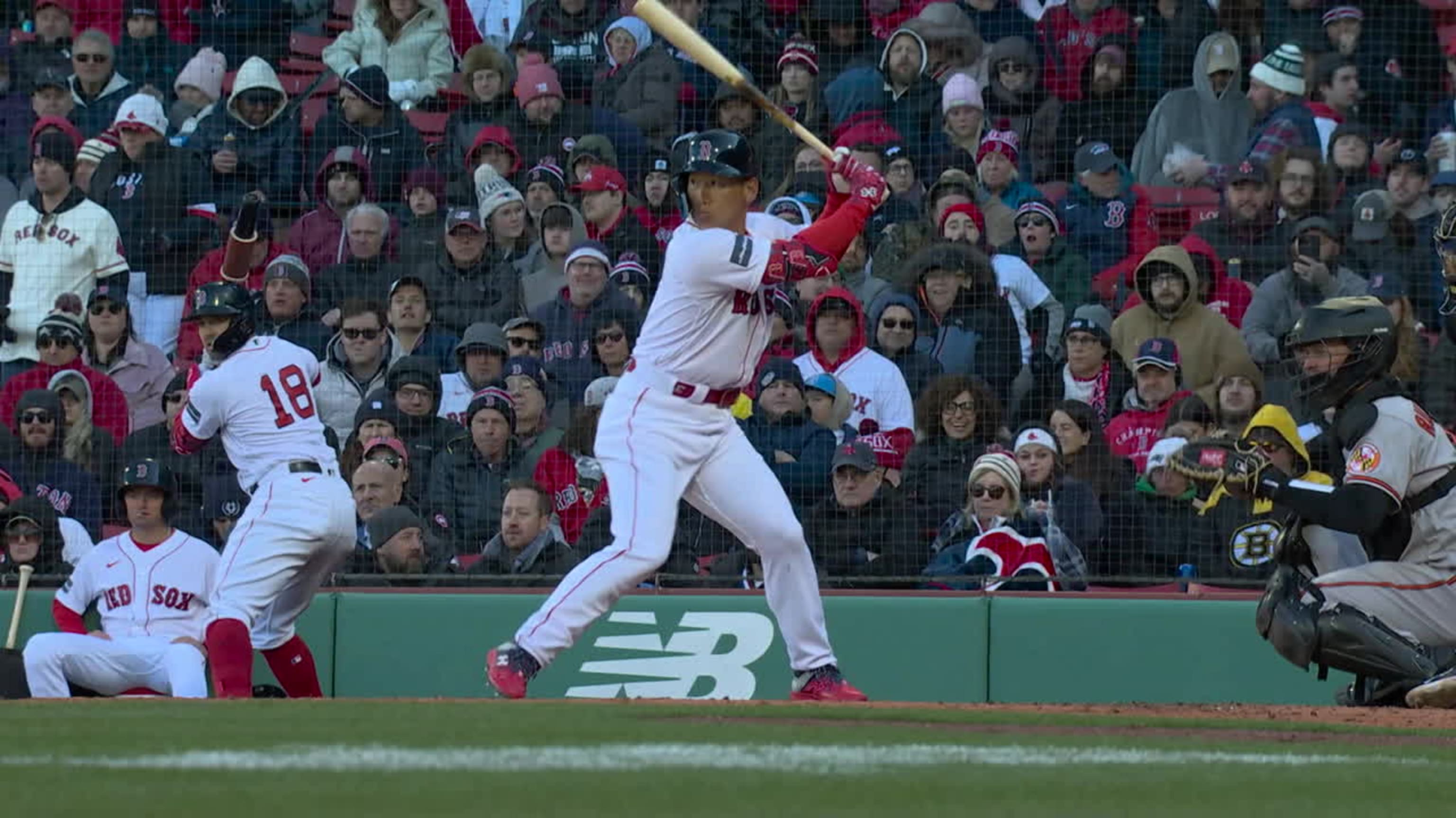 Masataka Yoshida hits first home run for Red Sox