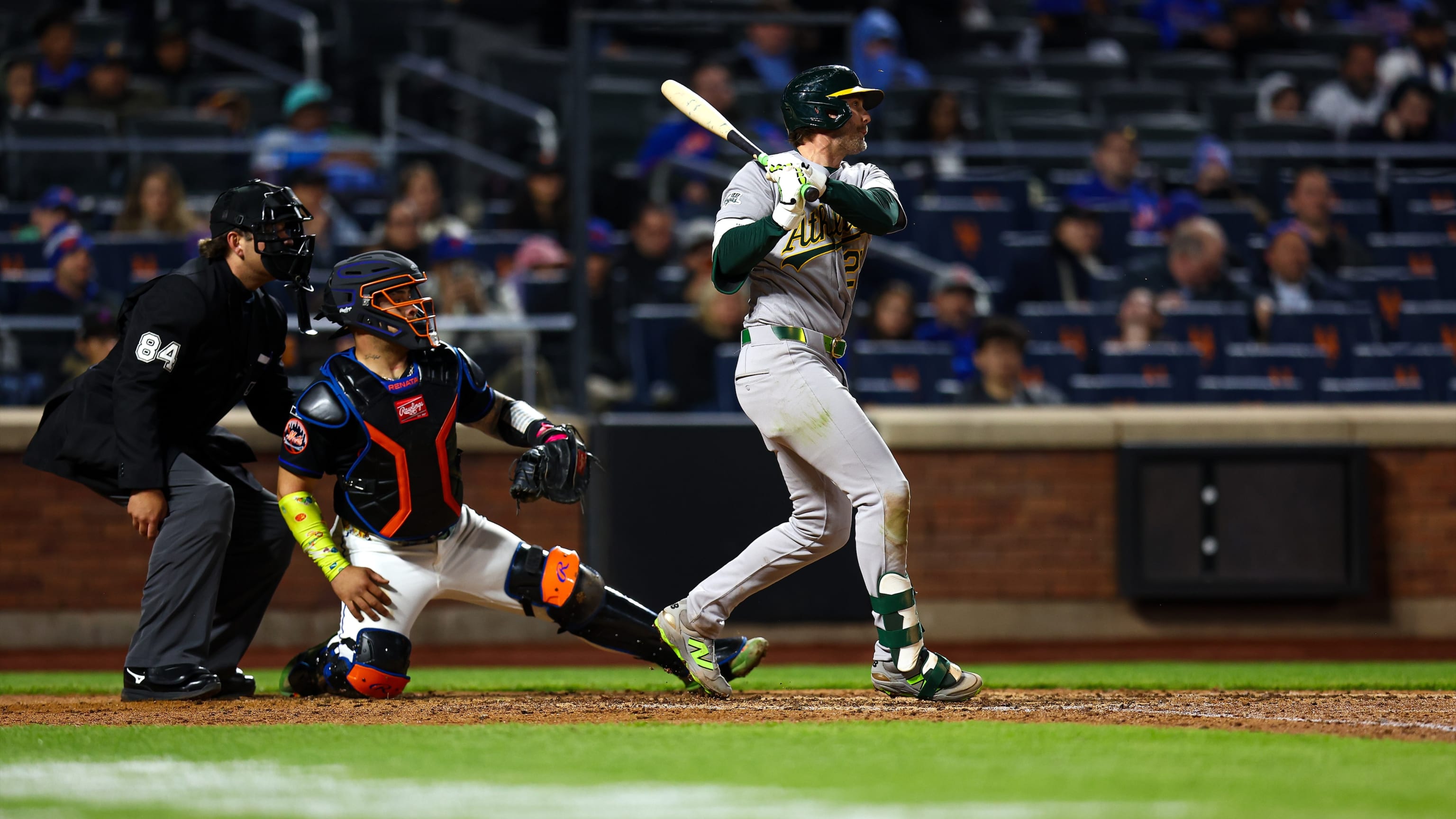 Jeff McNeil returns to Citi Field for first time with A's