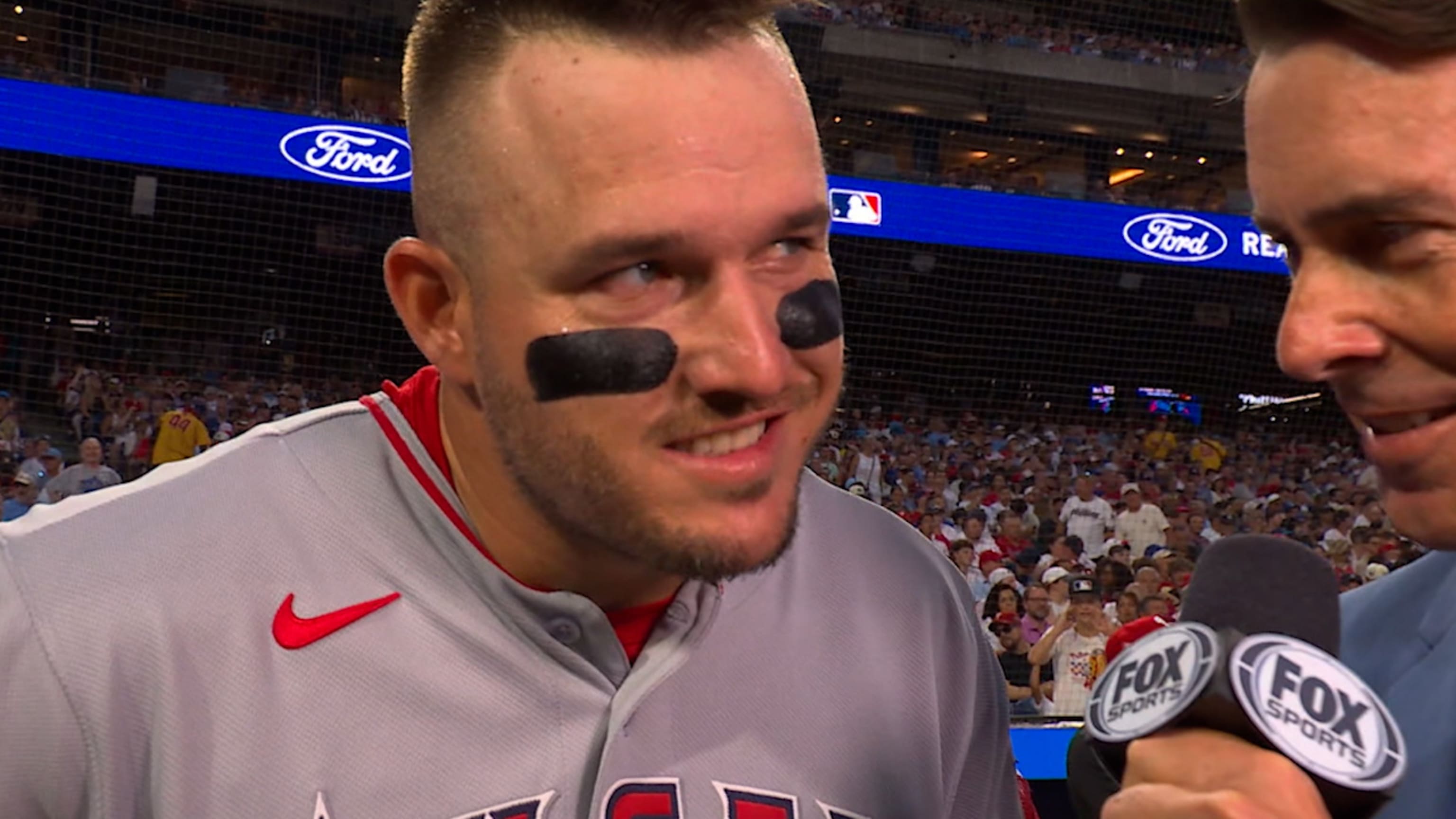 Mike Trout sobre iniciar el Juego de Estrellas