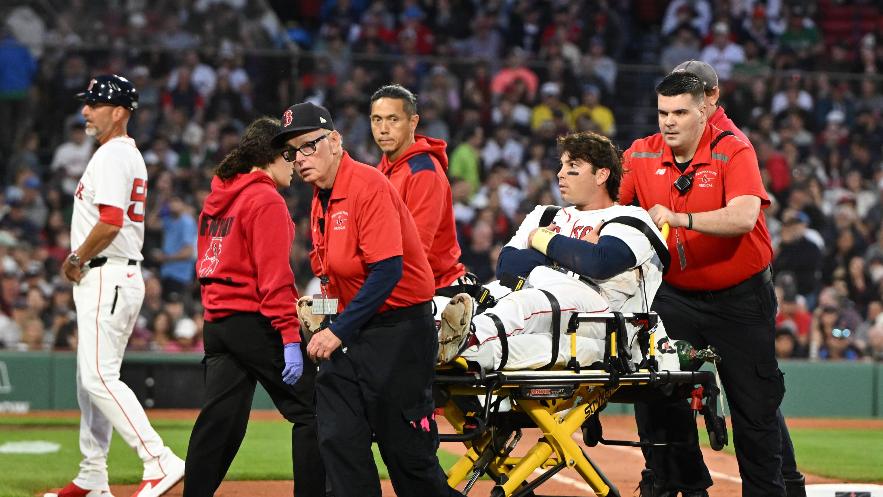 Red Sox first-base options after Triston Casas injury