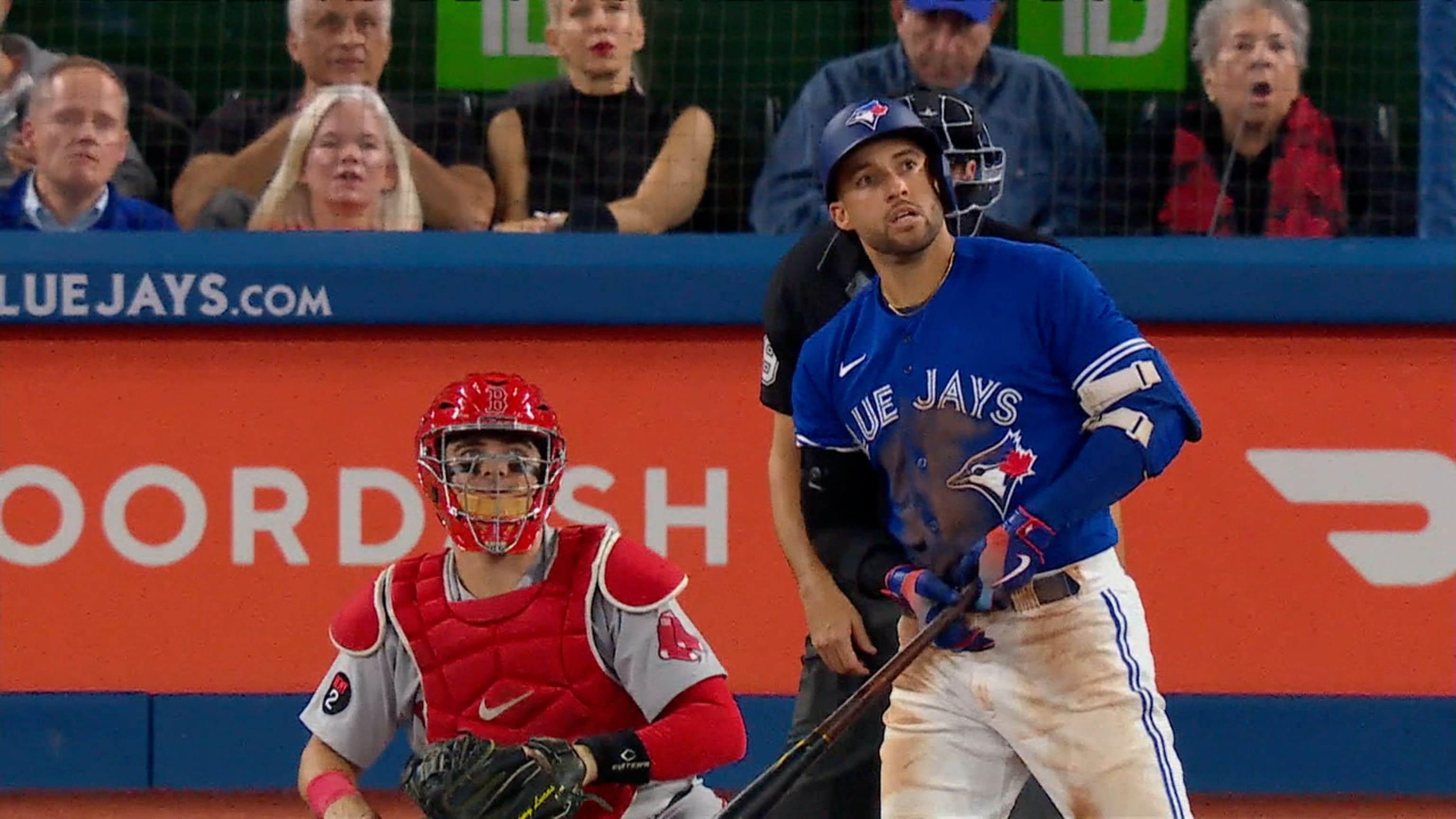 Blue Jays celebrate postseason clinch after win over Red Sox