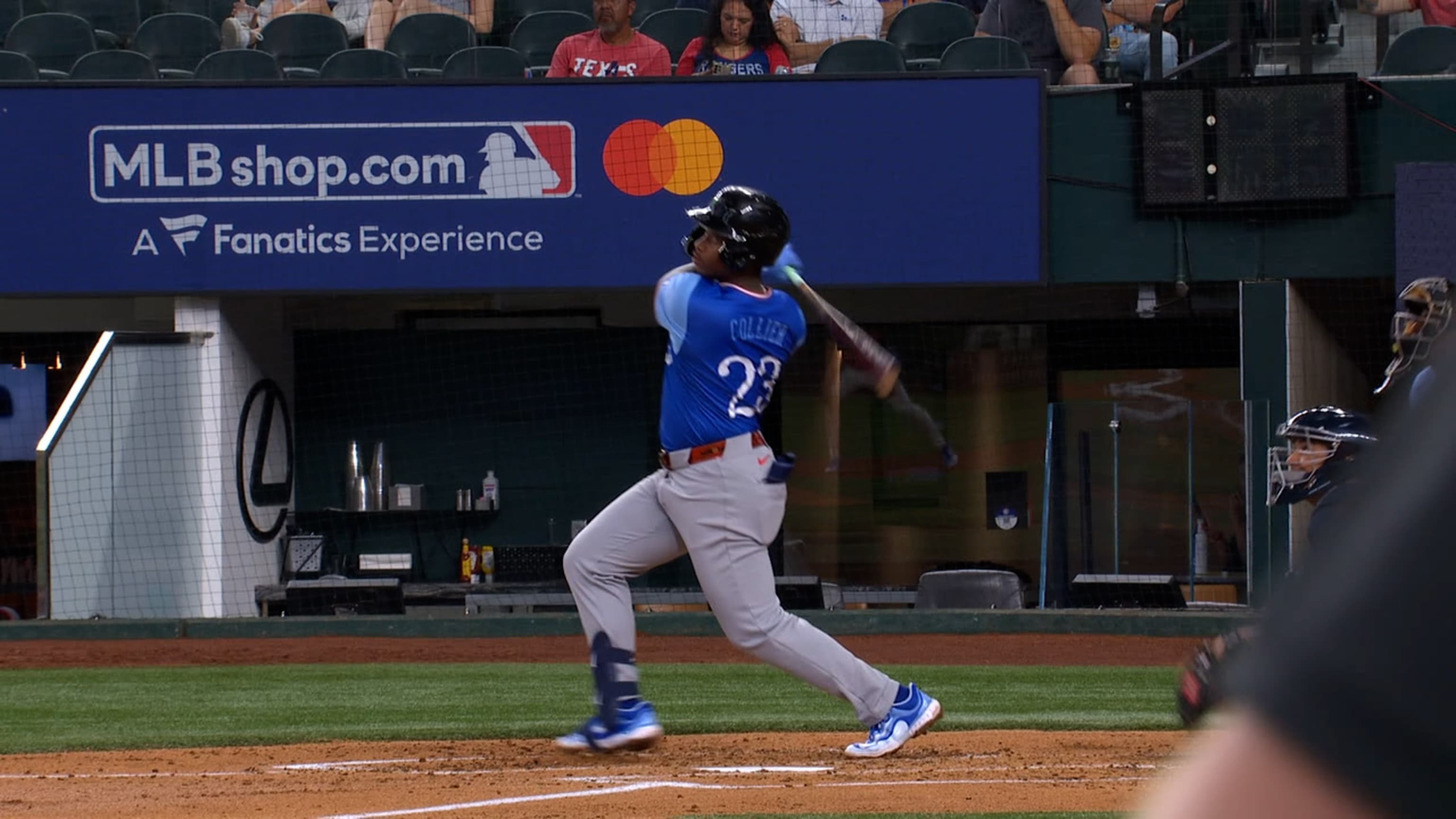 Cam Collier's solo home run 
