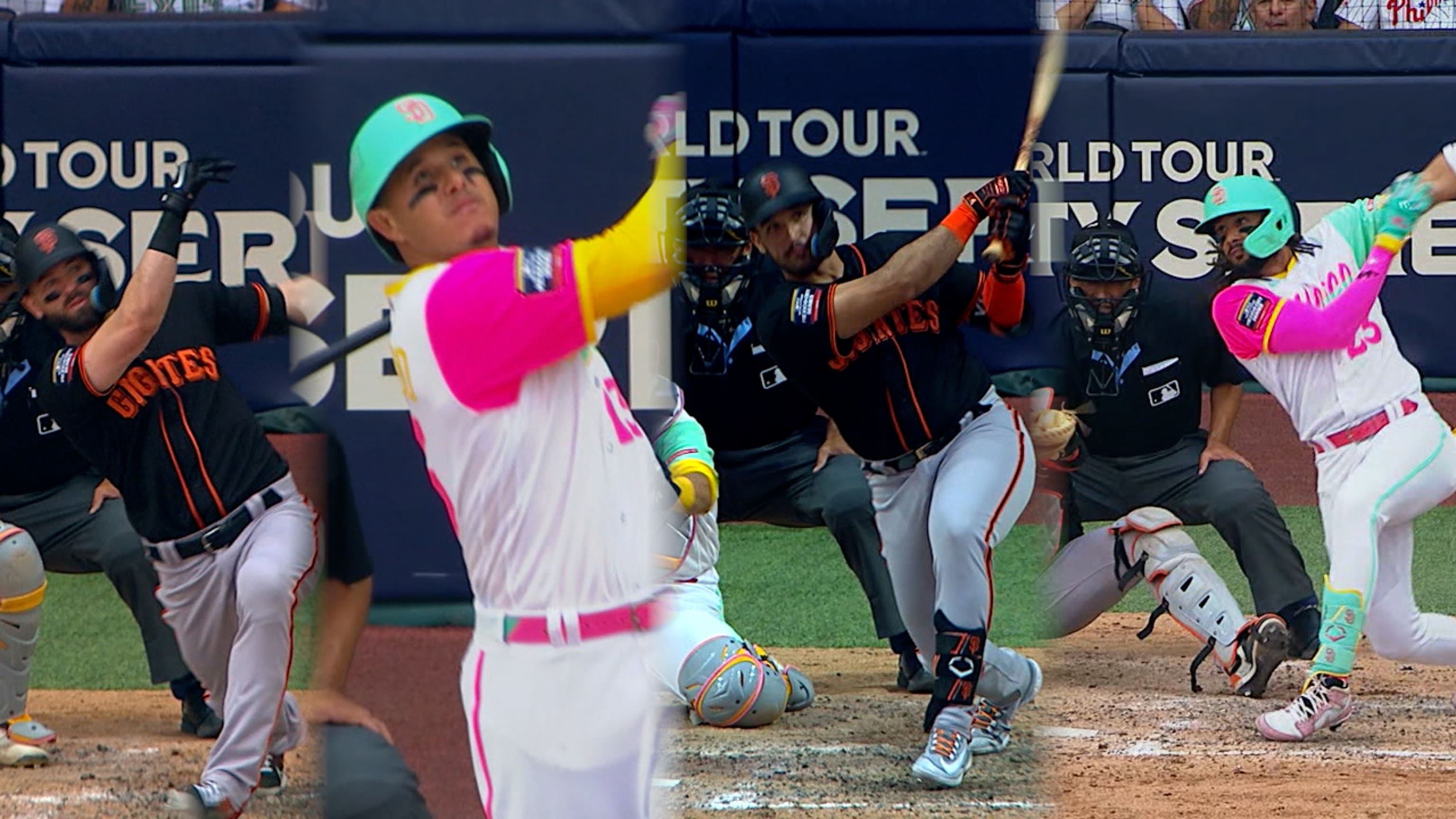 SF y SD sonaron 11 jonrones