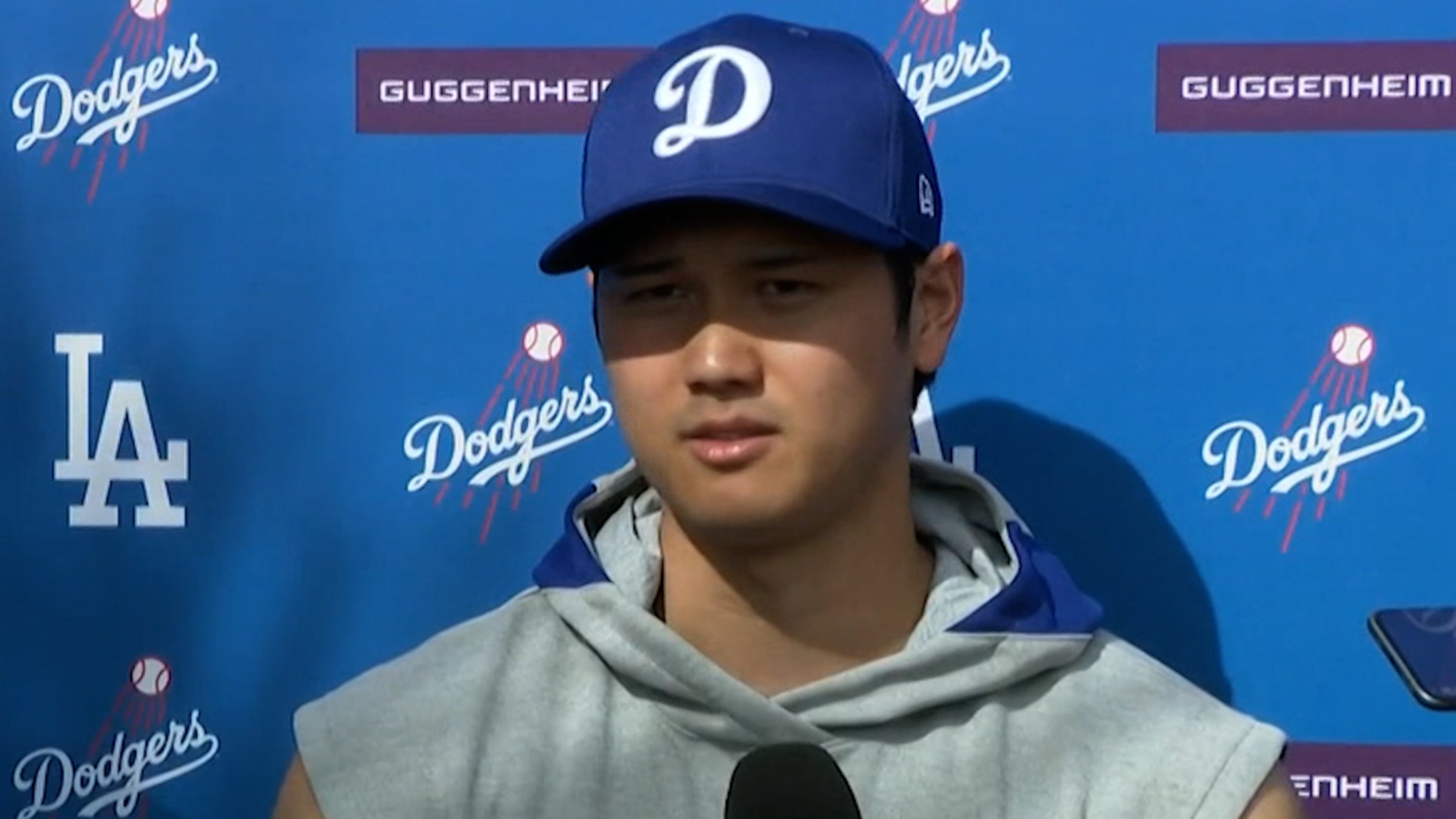 Ohtani sobre su jonrón debutando