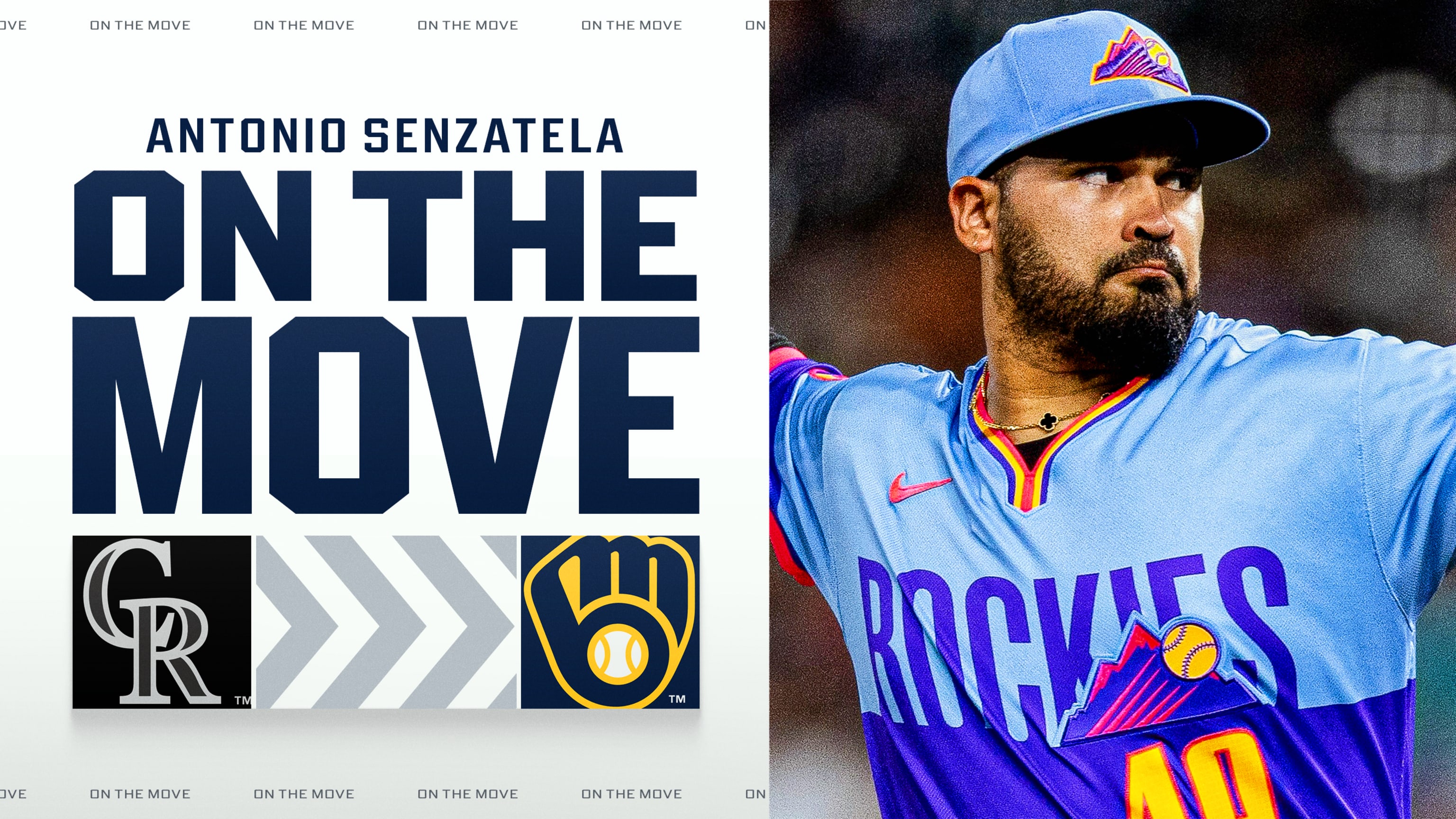 Brewers acquire Antonio Senzatela from Rockies