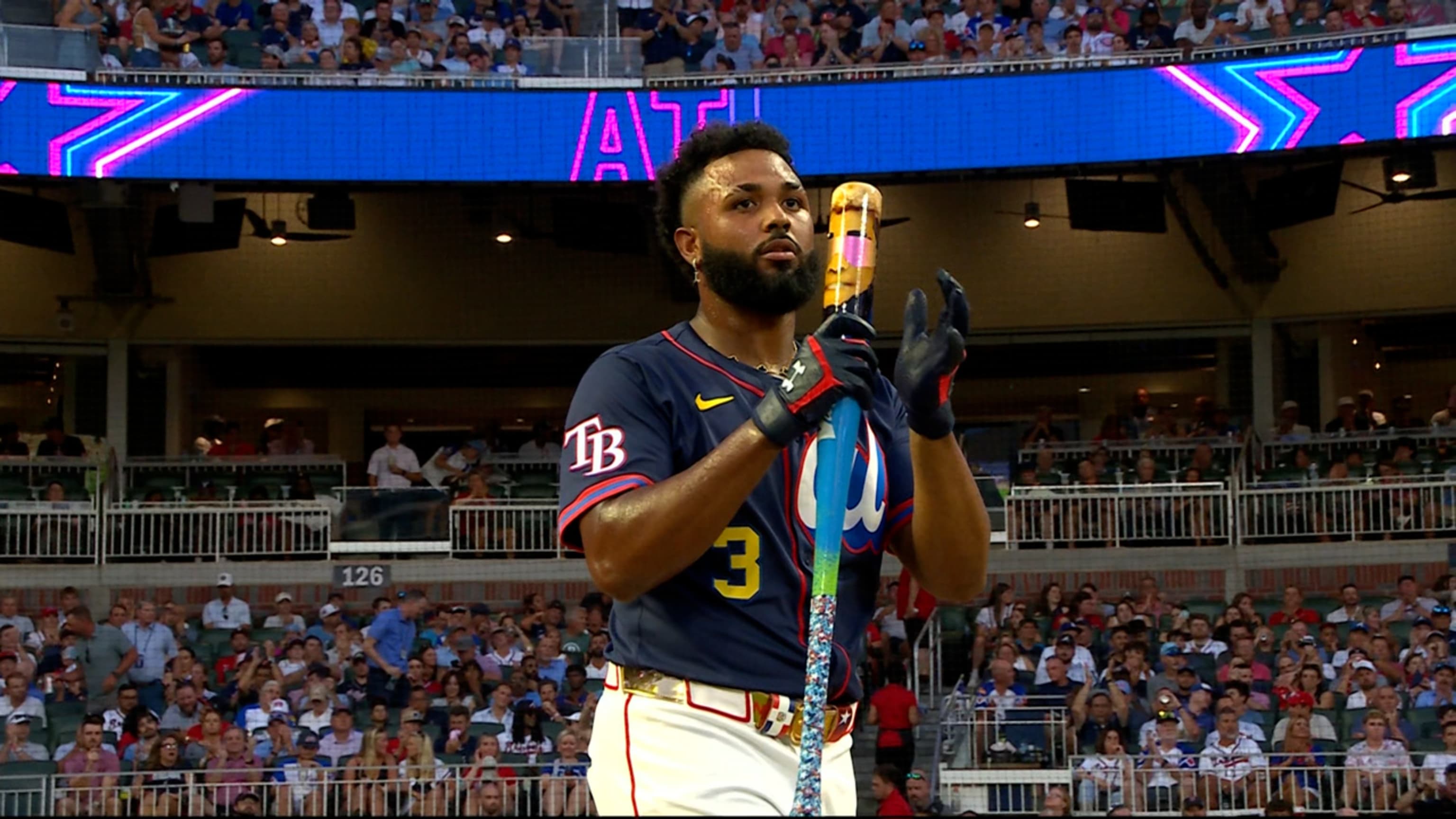 Junior Caminero da 15 jonrones en la Final del Derby