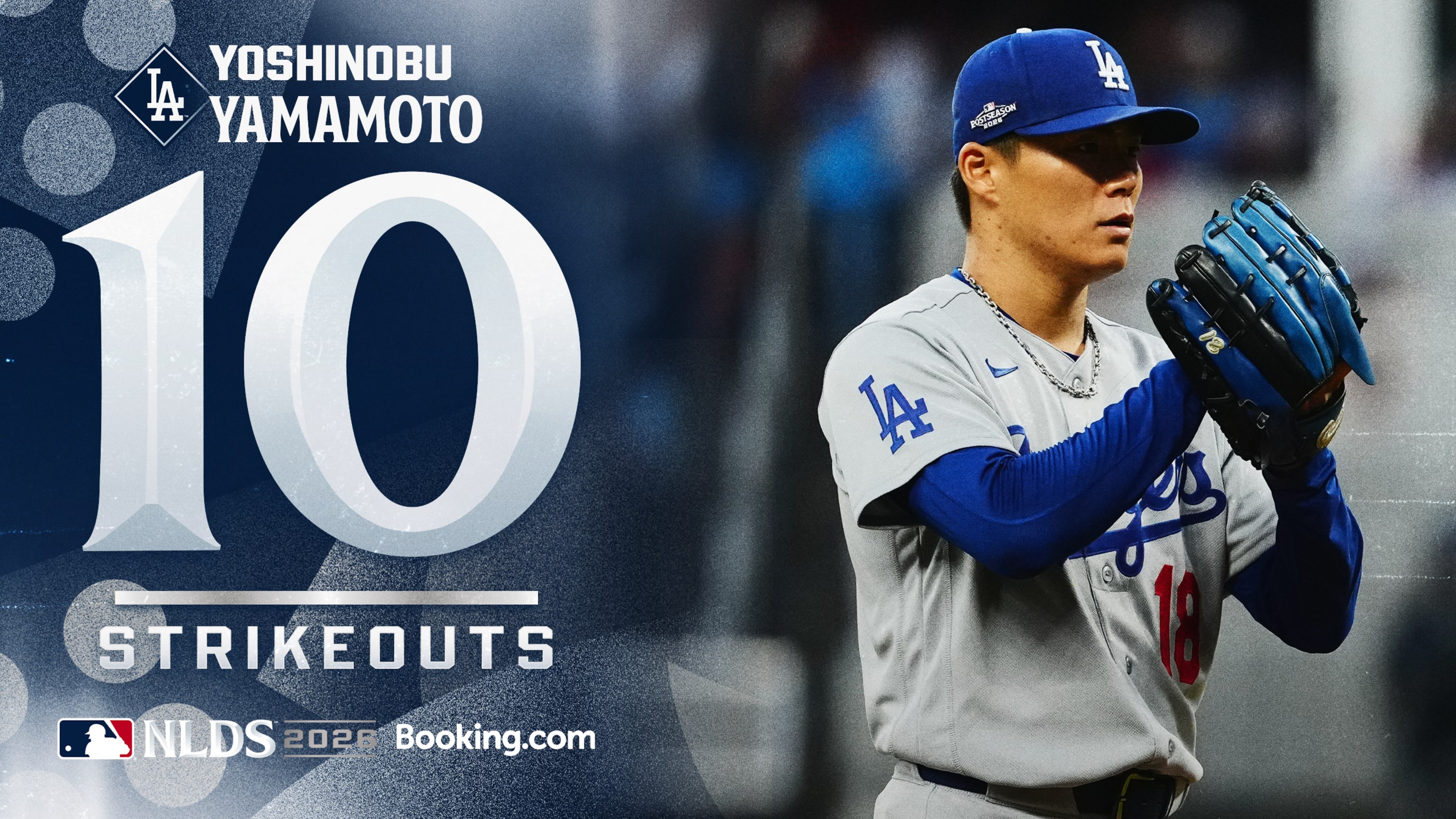 Yoshinobu Yamamoto poncha a 10 en dominante salida