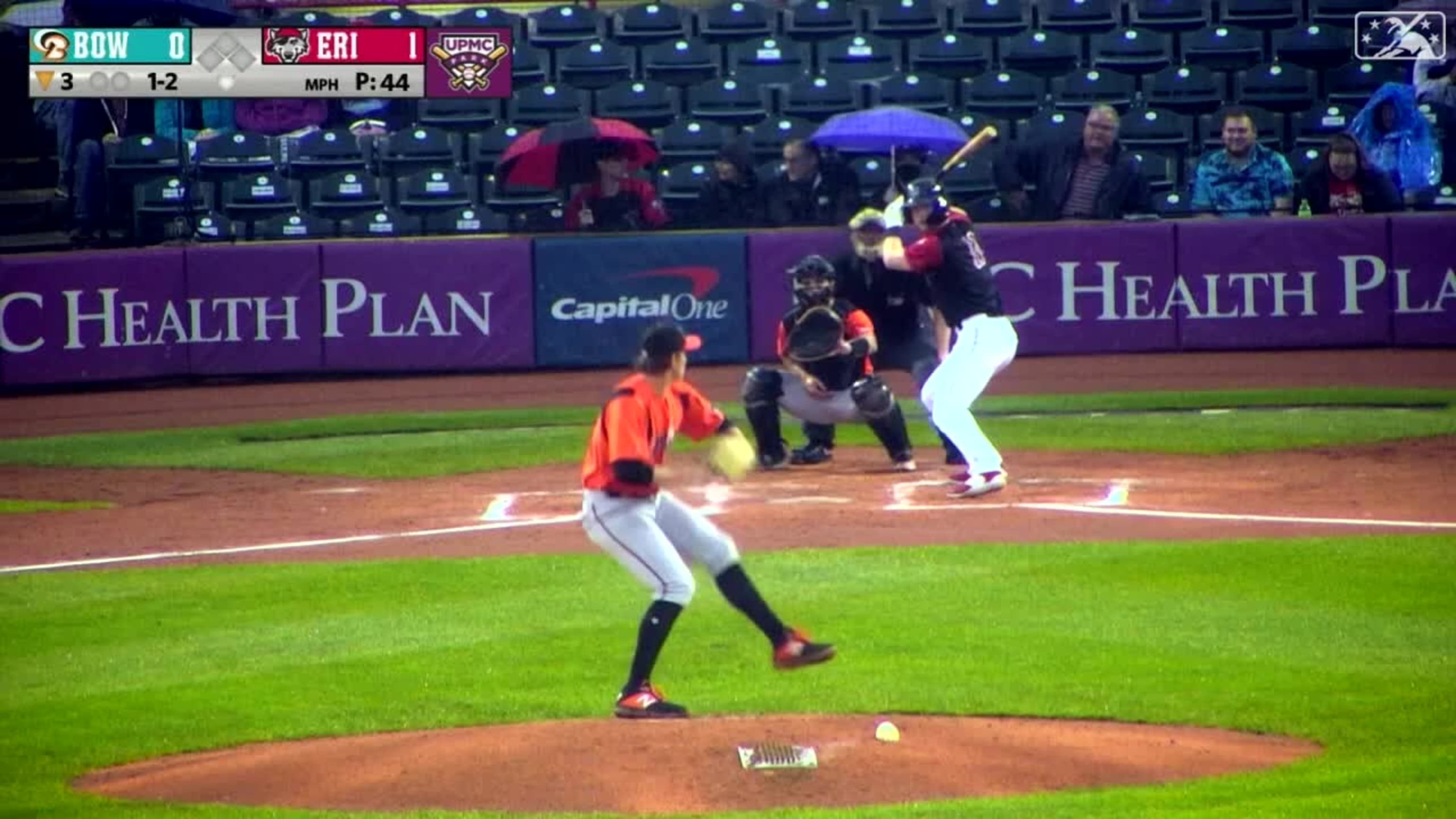 Justice Bigbie's two-homer game