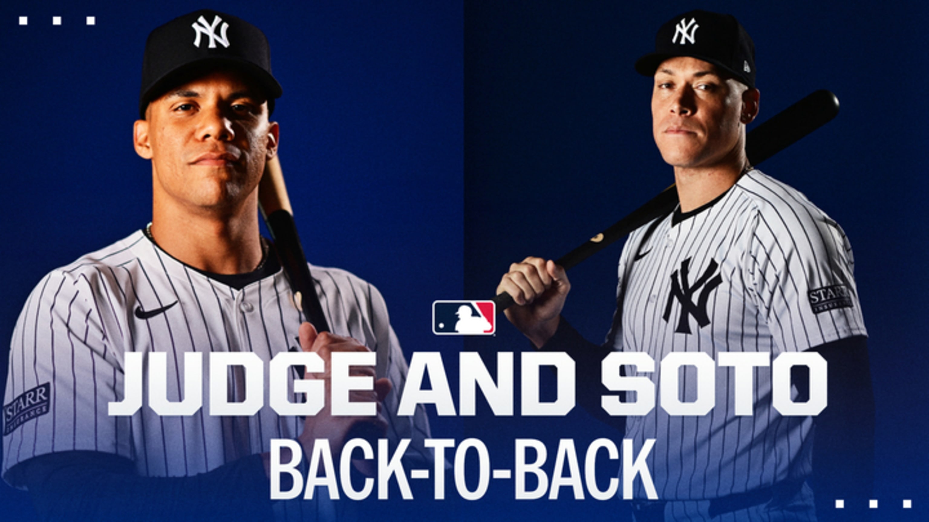 Juan Soto y Aaron Judge dan jonrones de seguido