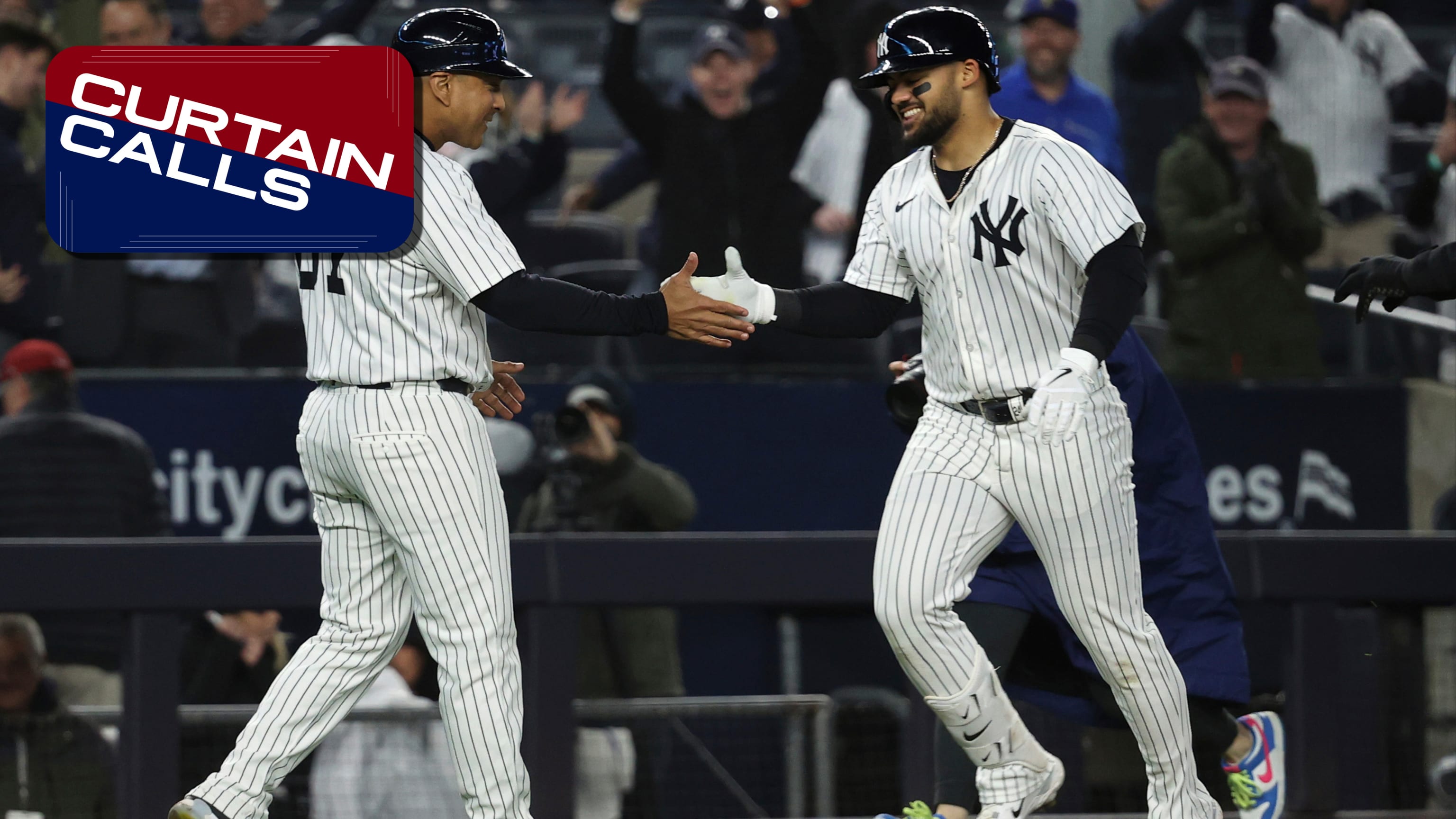 The Yankees spark a late comeback to defeat Rangers