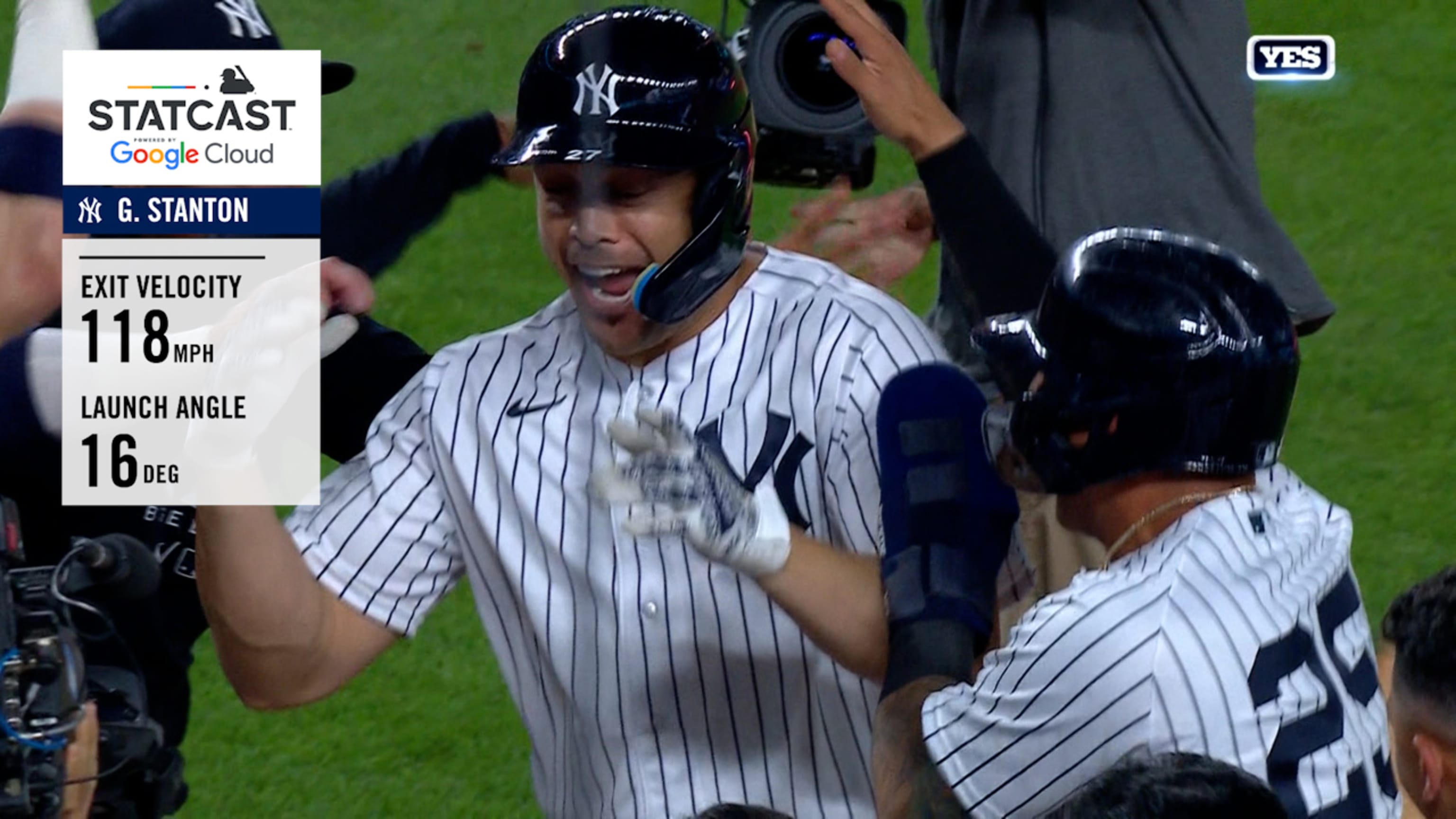 Giancarlo Stanton launches walk-off HR, caps New York Yankees comeback