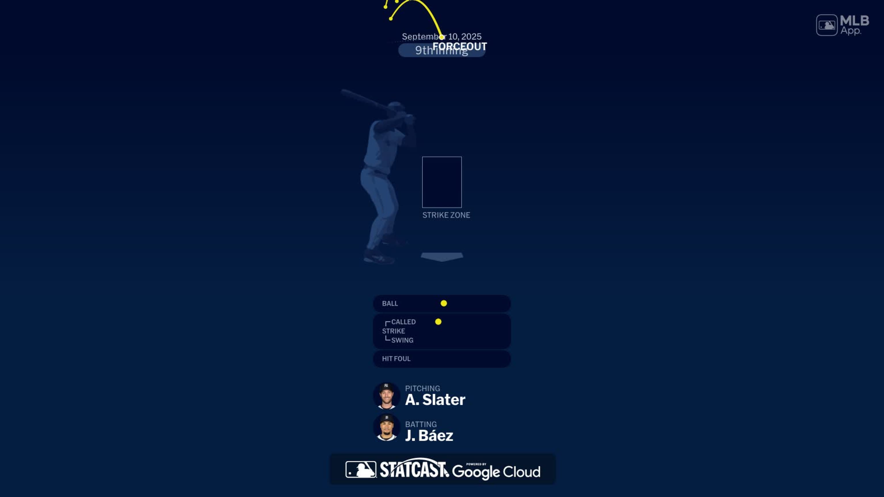 Austin Slater pitches