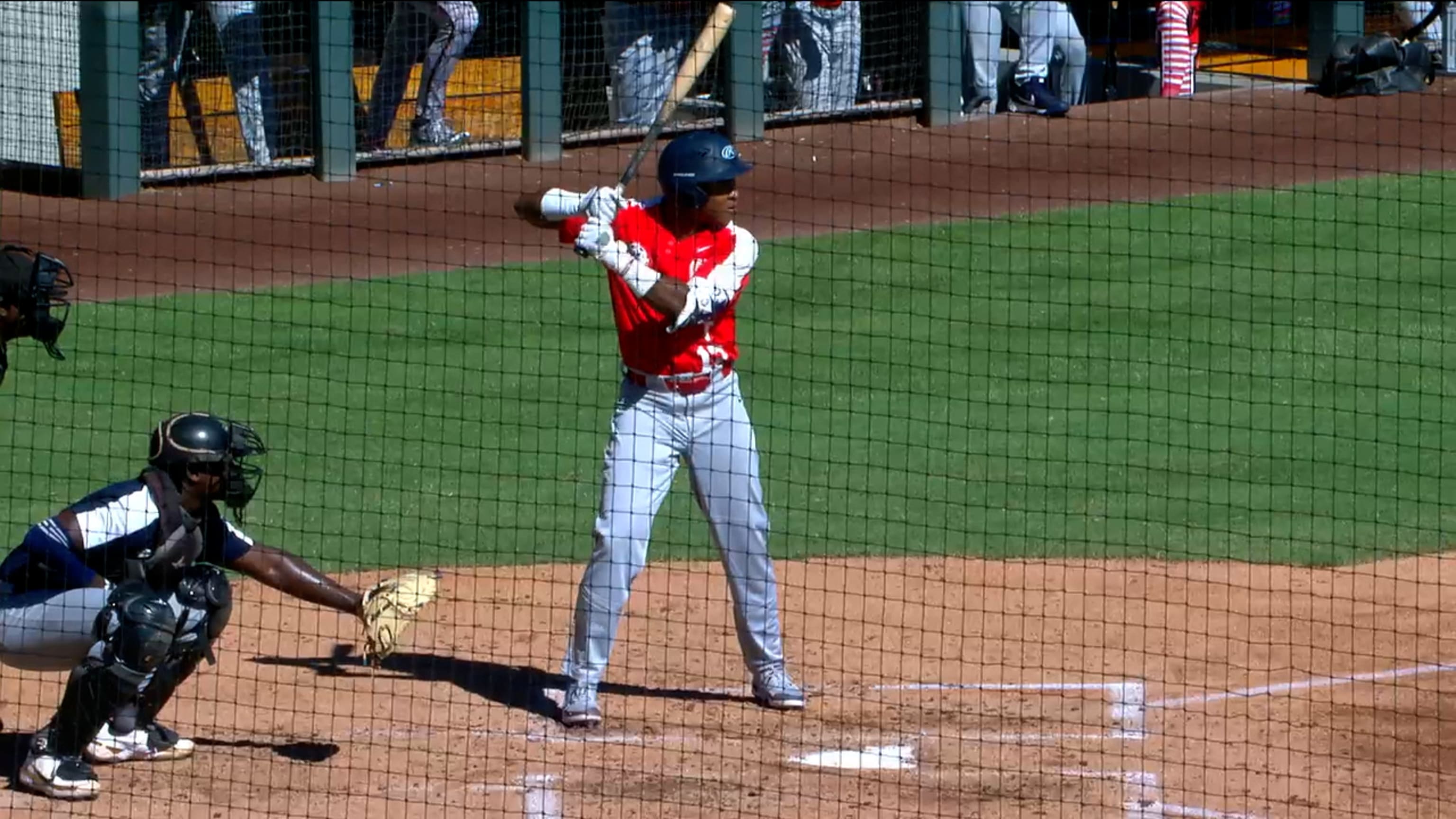 Samuel Richardson's two-run homer