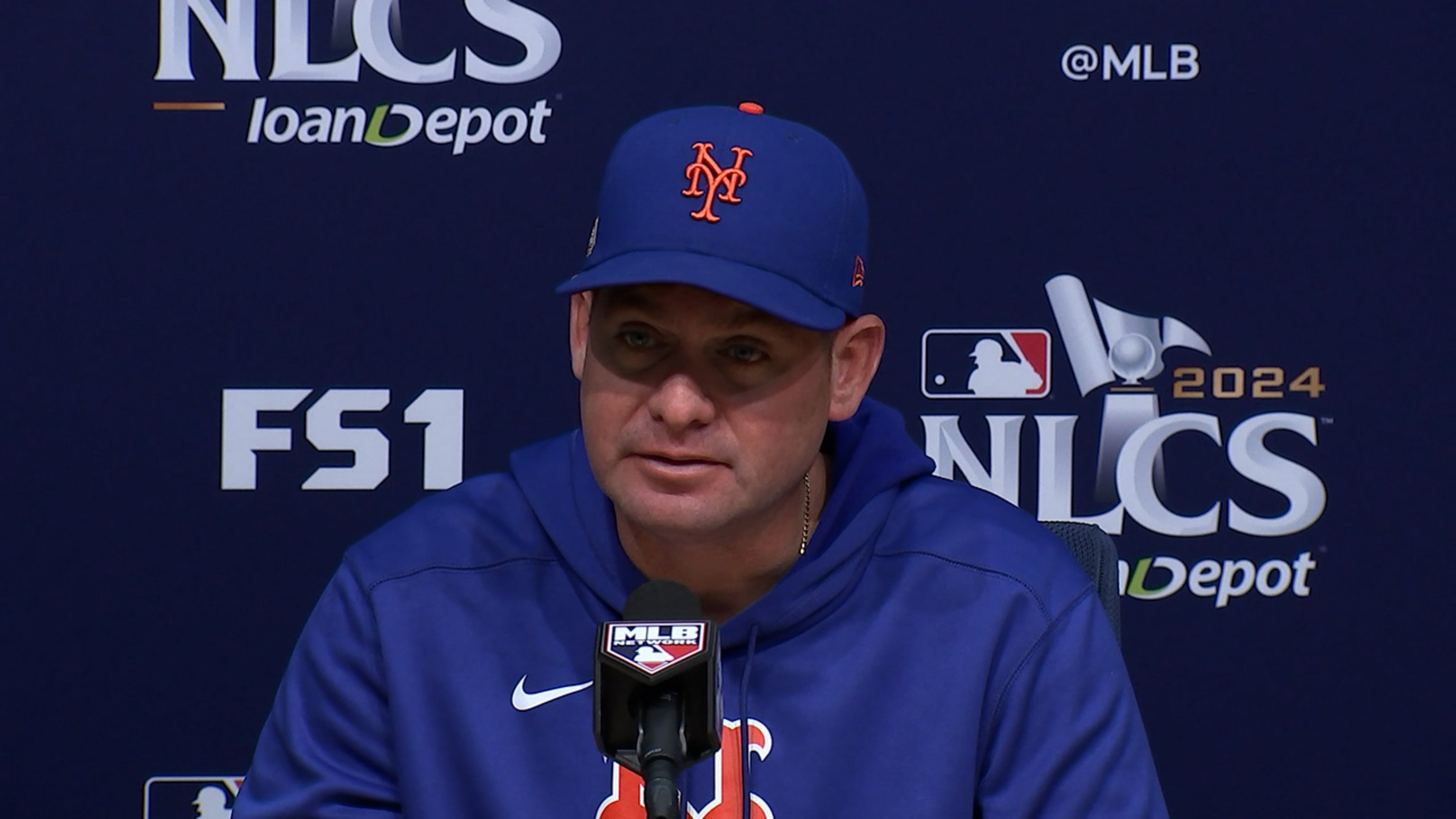 Carlos Mendoza on Mets' pitching for Game 6