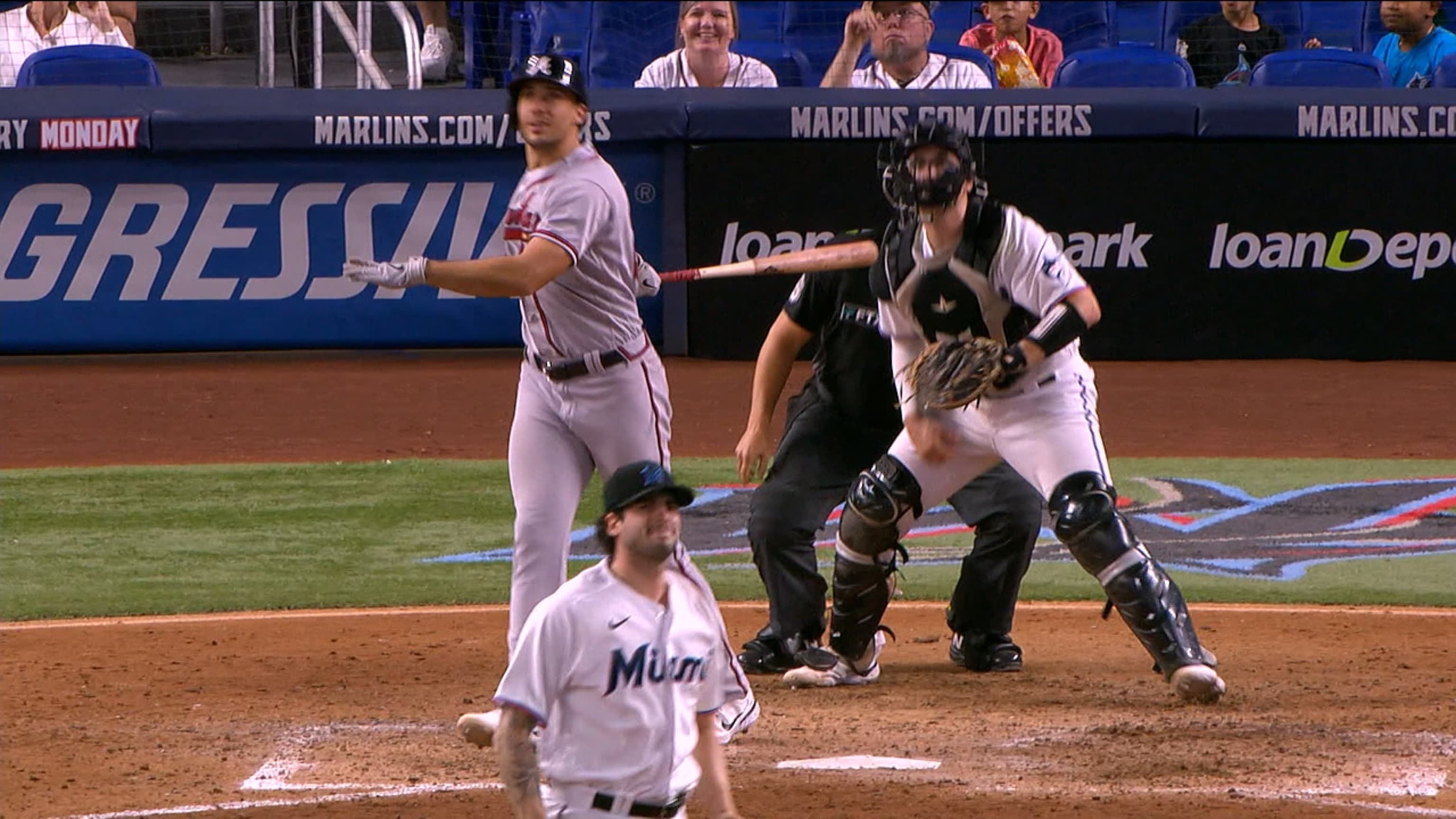 Bambinazo de 2 carreras de Olson