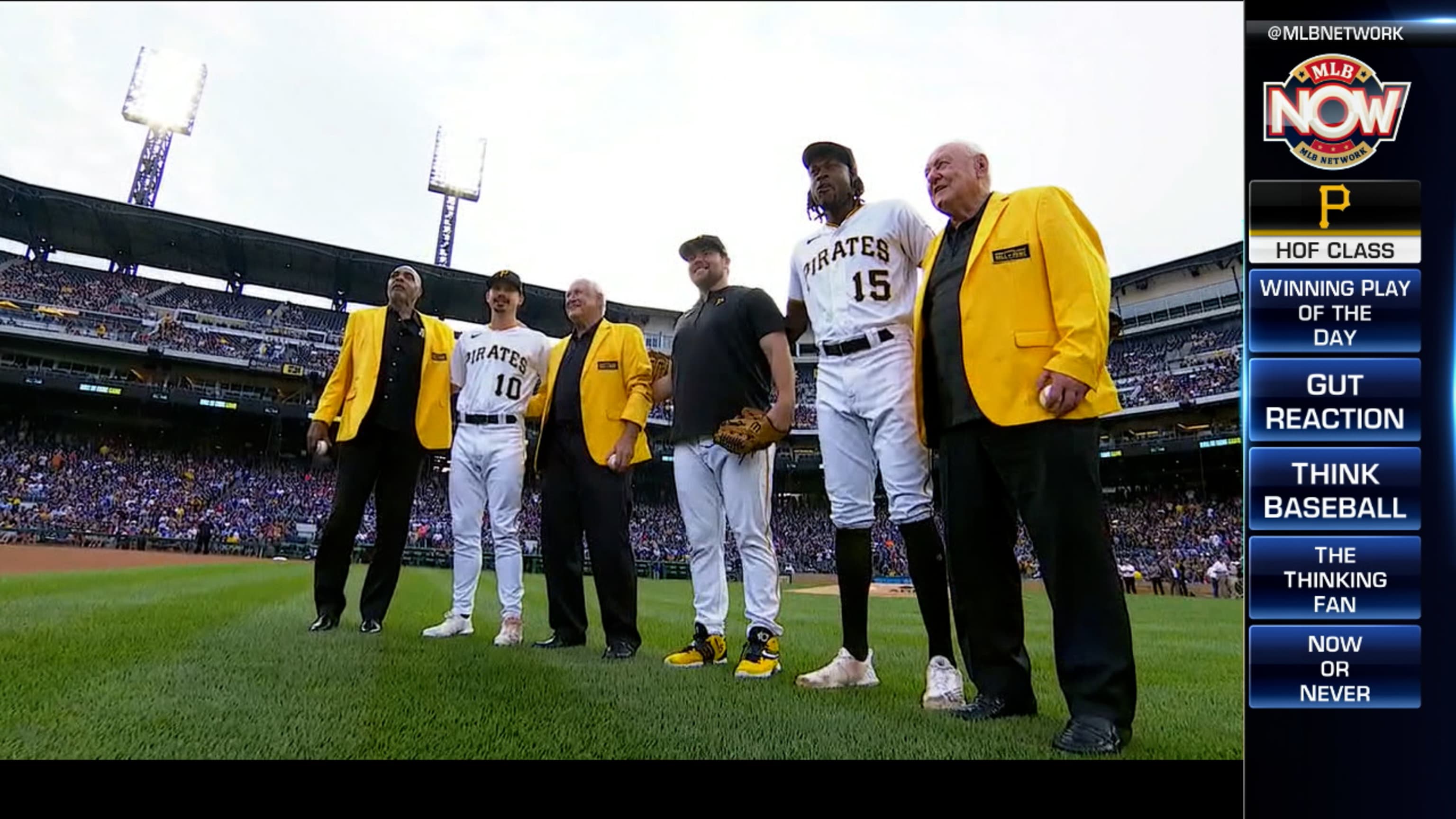 Bob Nutting speaks at inaugural Pirates Hall of Fame ceremony