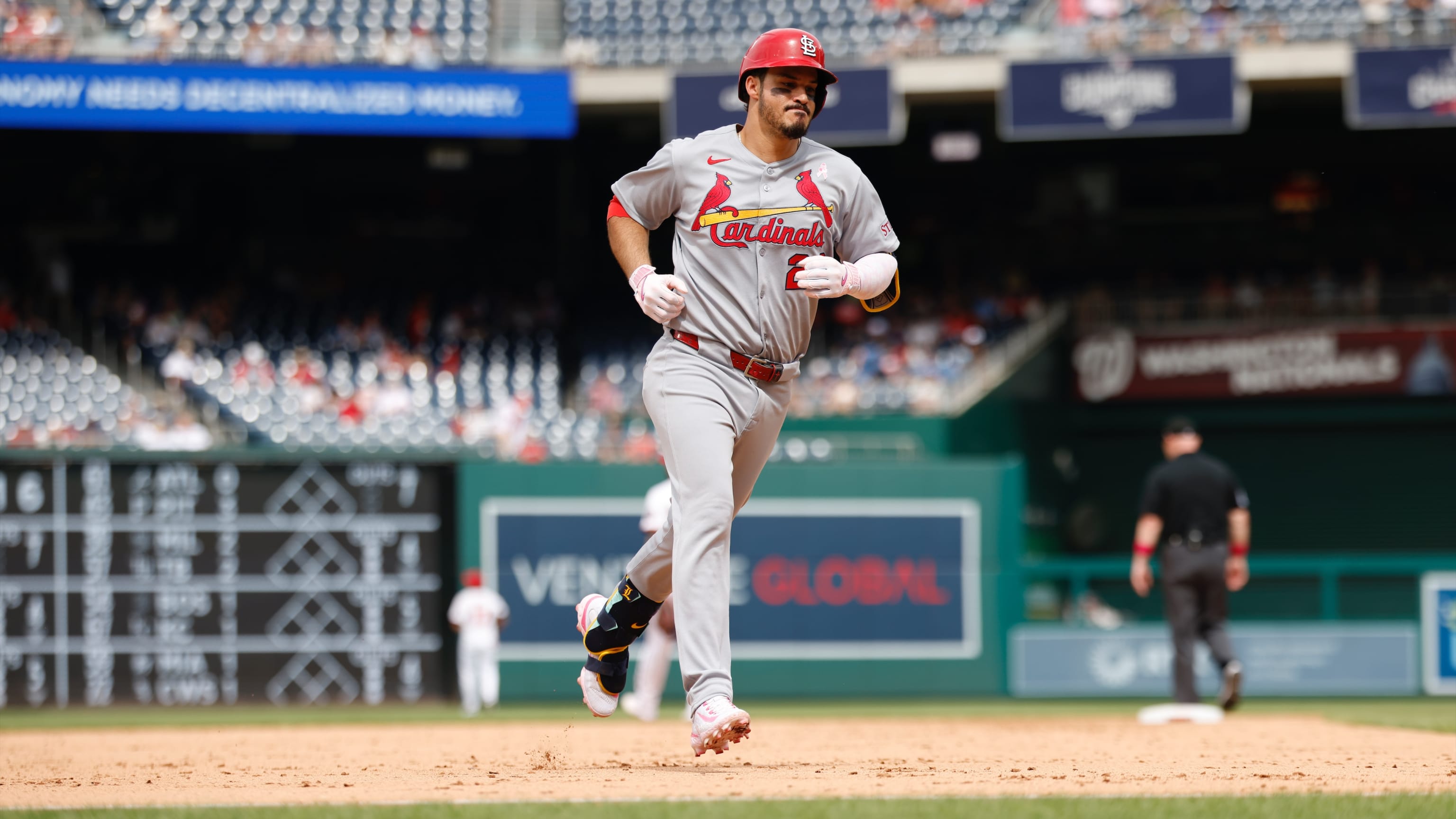 ヌートバー弾で快勝、カージナルスが今季最長タイの8連勝