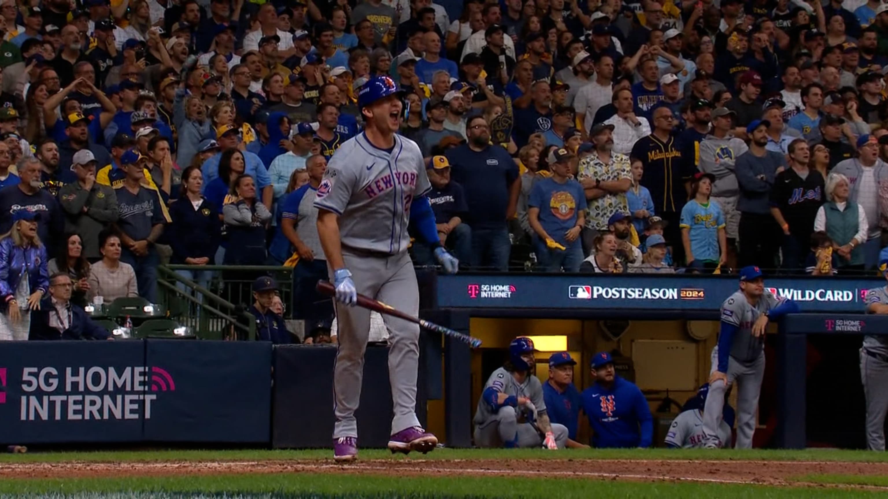 Radio call of Pete Alonso's game-winning home run