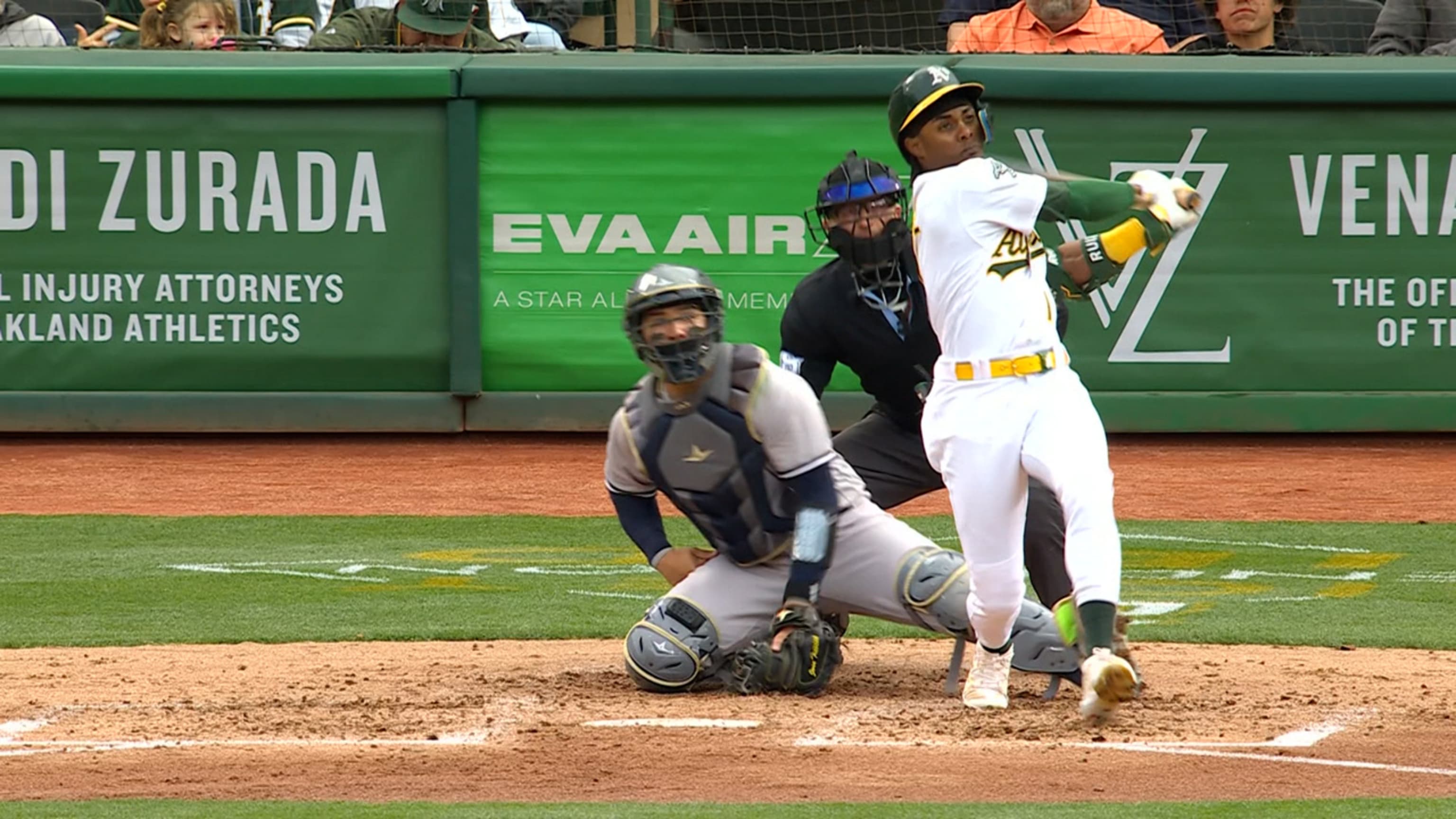 Hit impulsor de Esteury Ruiz 