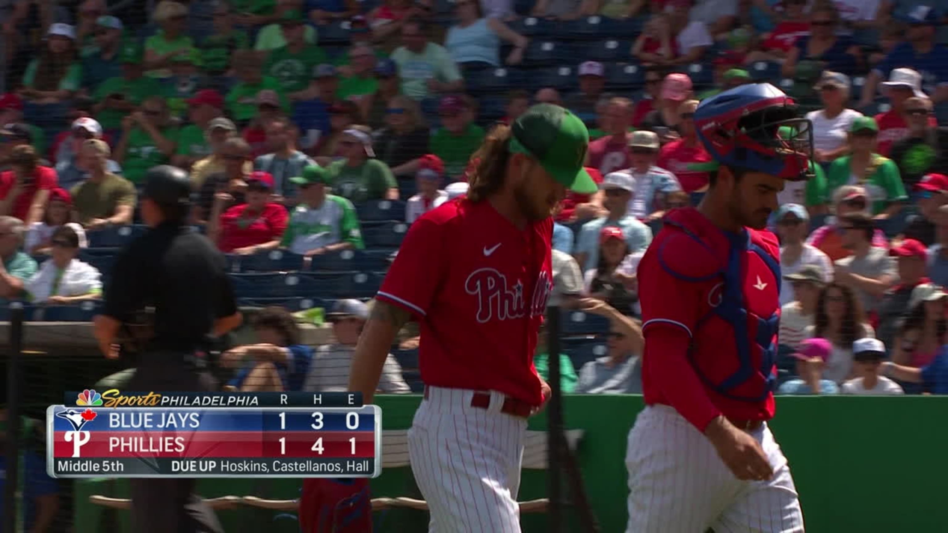 Photos from the Phillies spring training game win over the Blue Jays