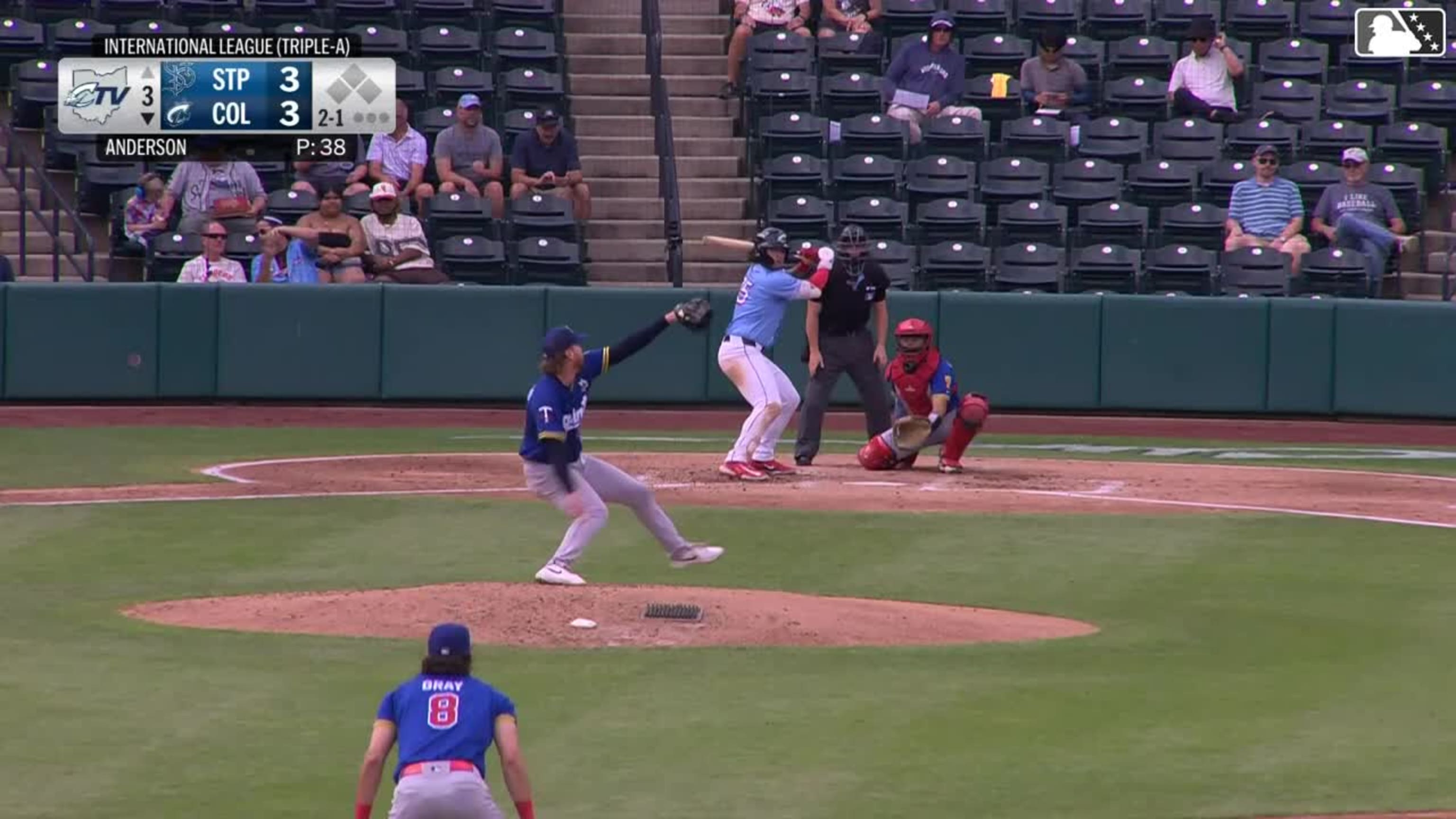Ralphy Velazquez's 17th home run in Triple-A
