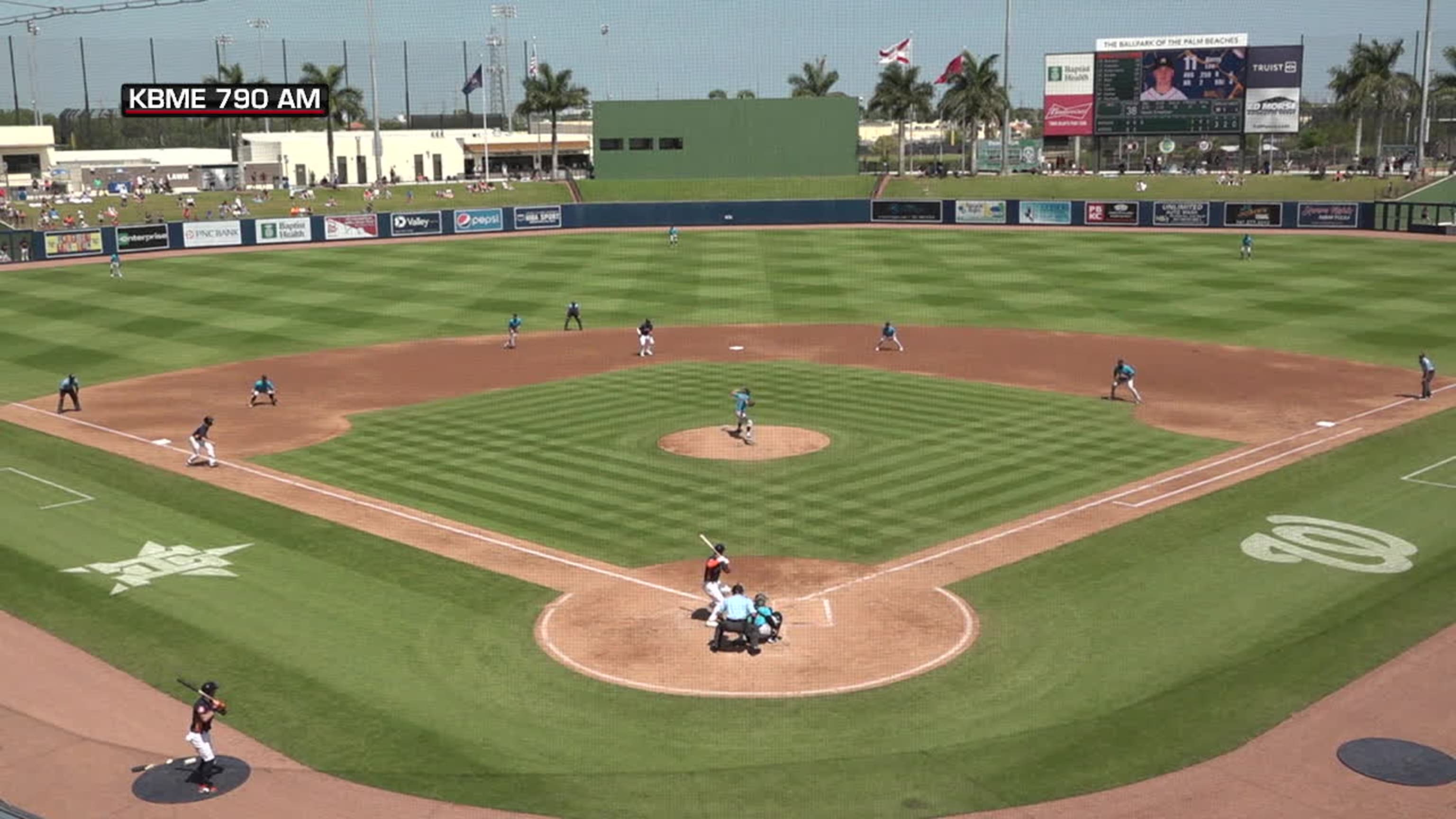 Korey Lee's RBI single 