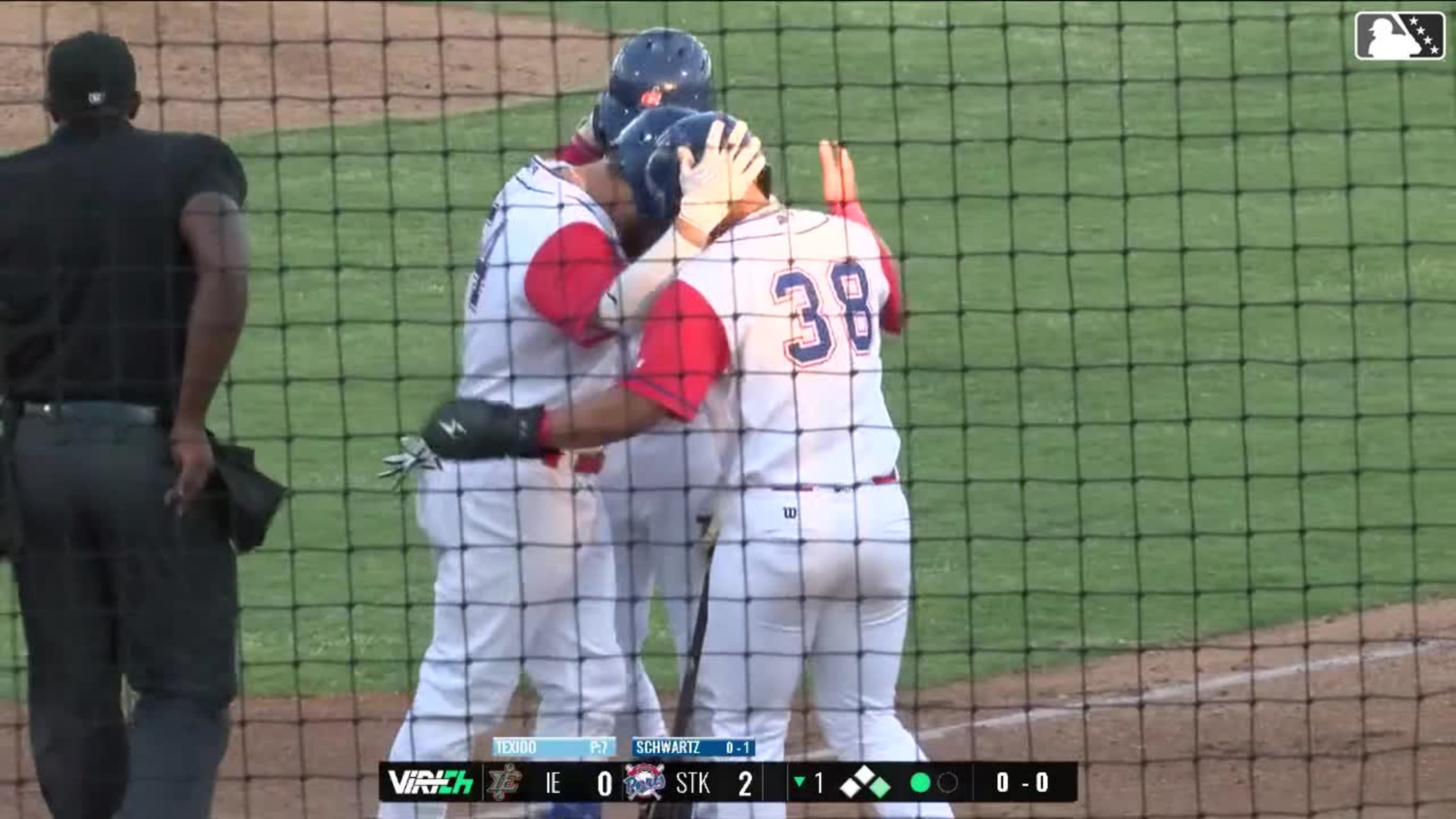 A's No. 4 prospect Tommy White's two-run homer