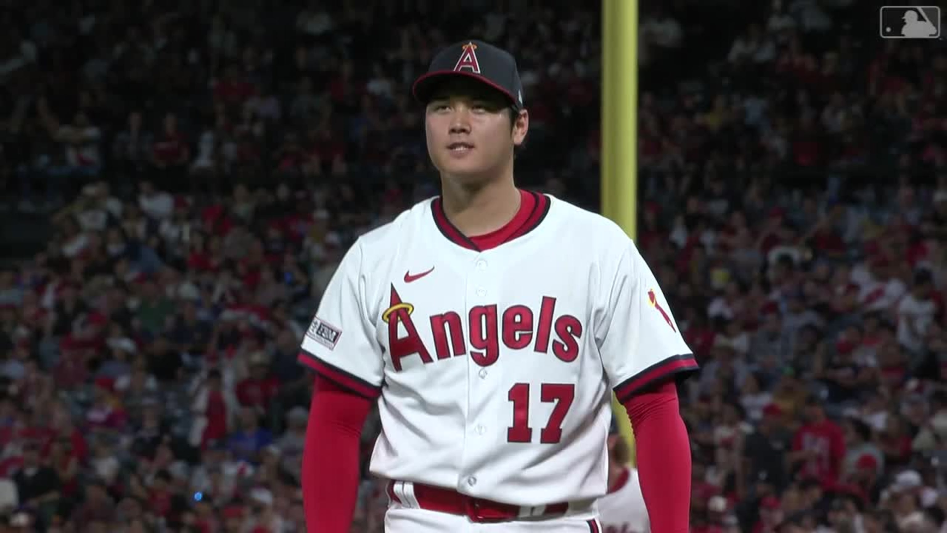 Shohei Ohtani poncha a nueve