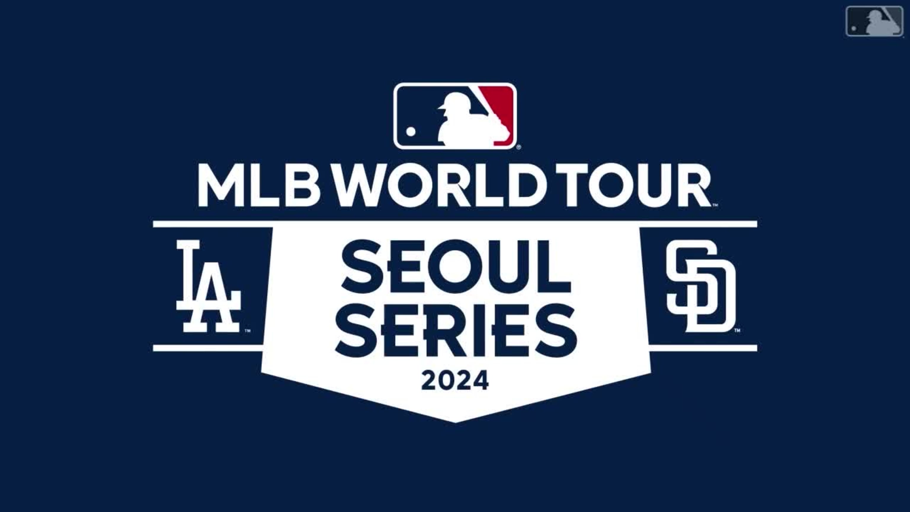 Padres and Dodgers will open the 2024 MLB season in Seoul, South Korea, on  March 20-21